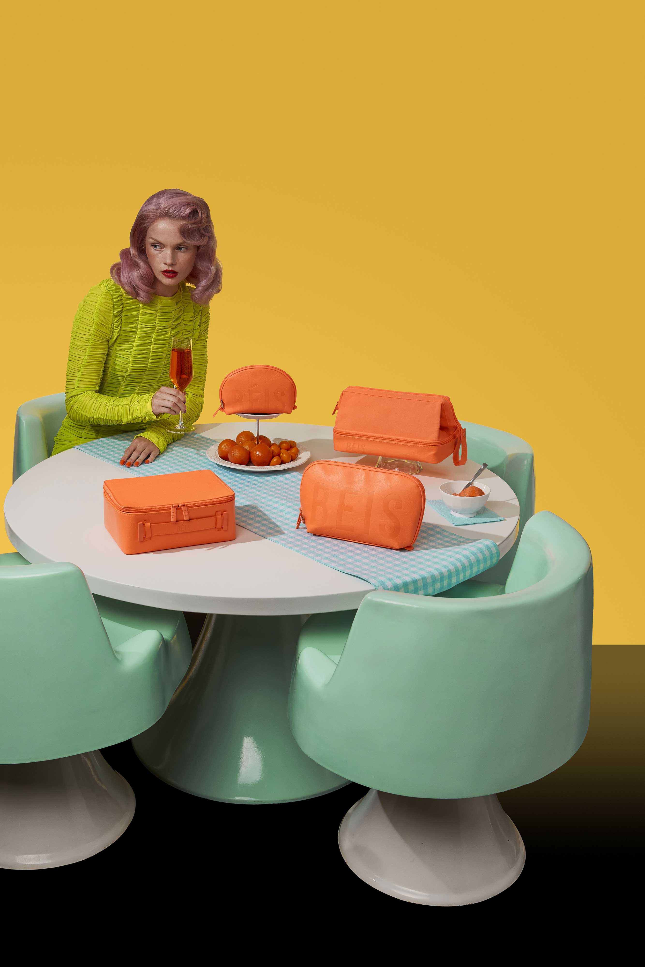 The Cosmetic Case in Creamsicle - Image 7