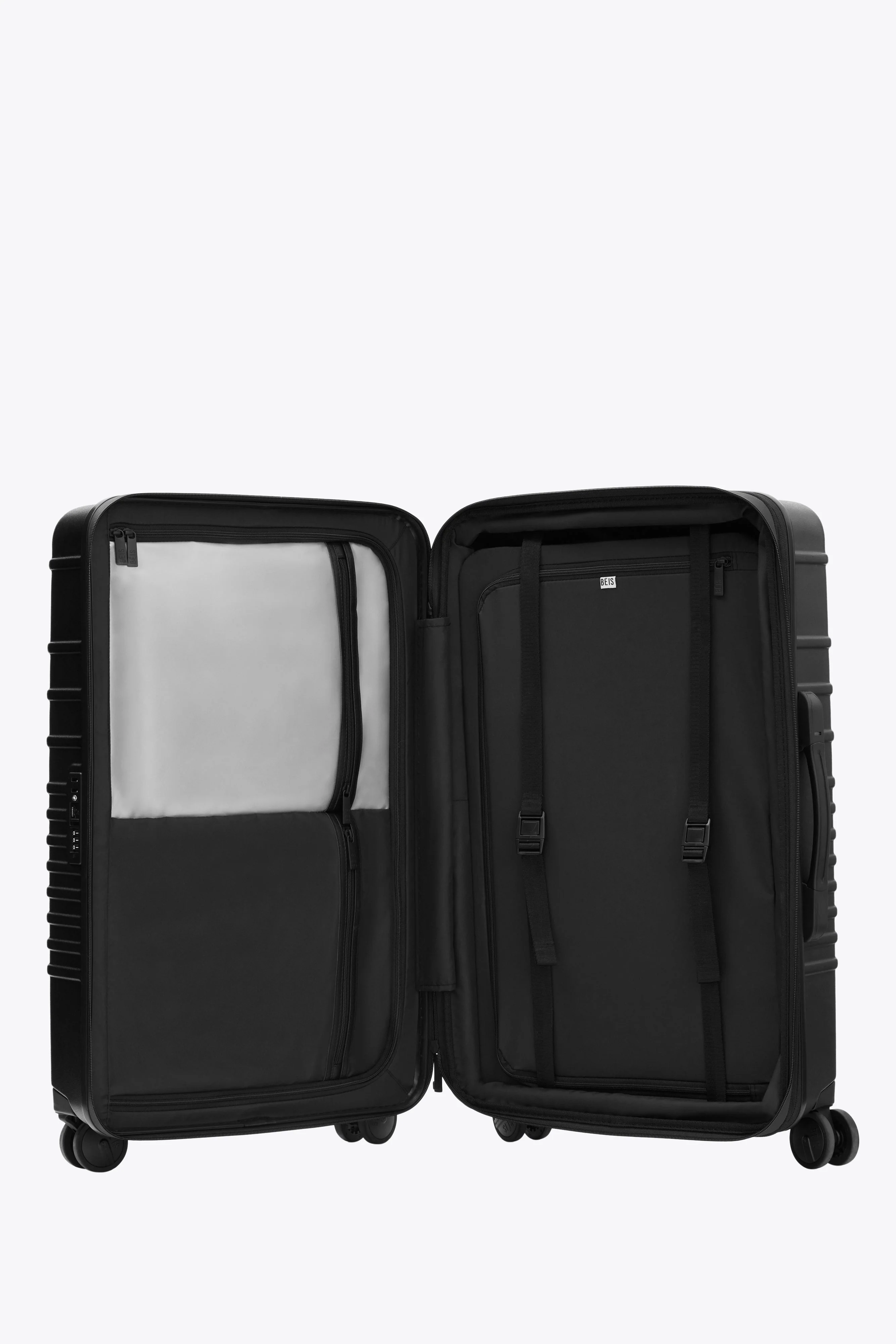 The Medium Check-In Roller in All Black - Image 12