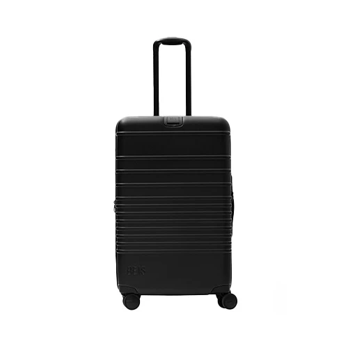 The Medium Check-In Roller in All Black - Image 15