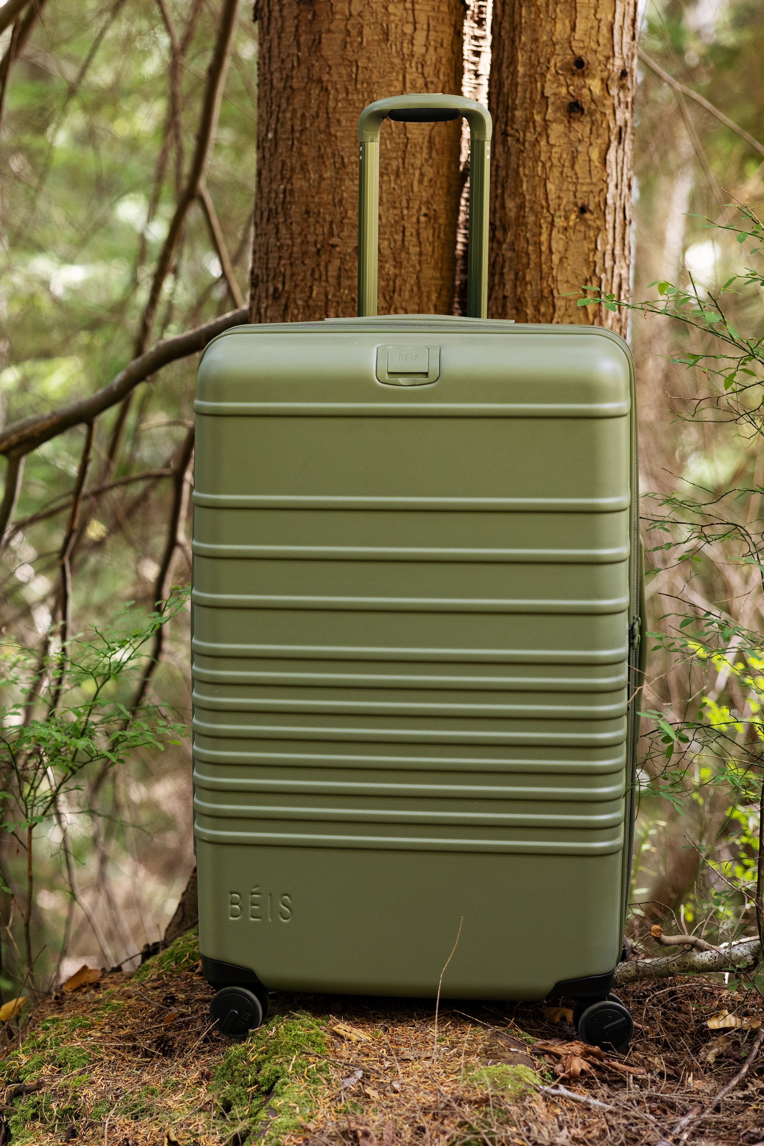 The Medium Check-In Roller in Olive - Image 16