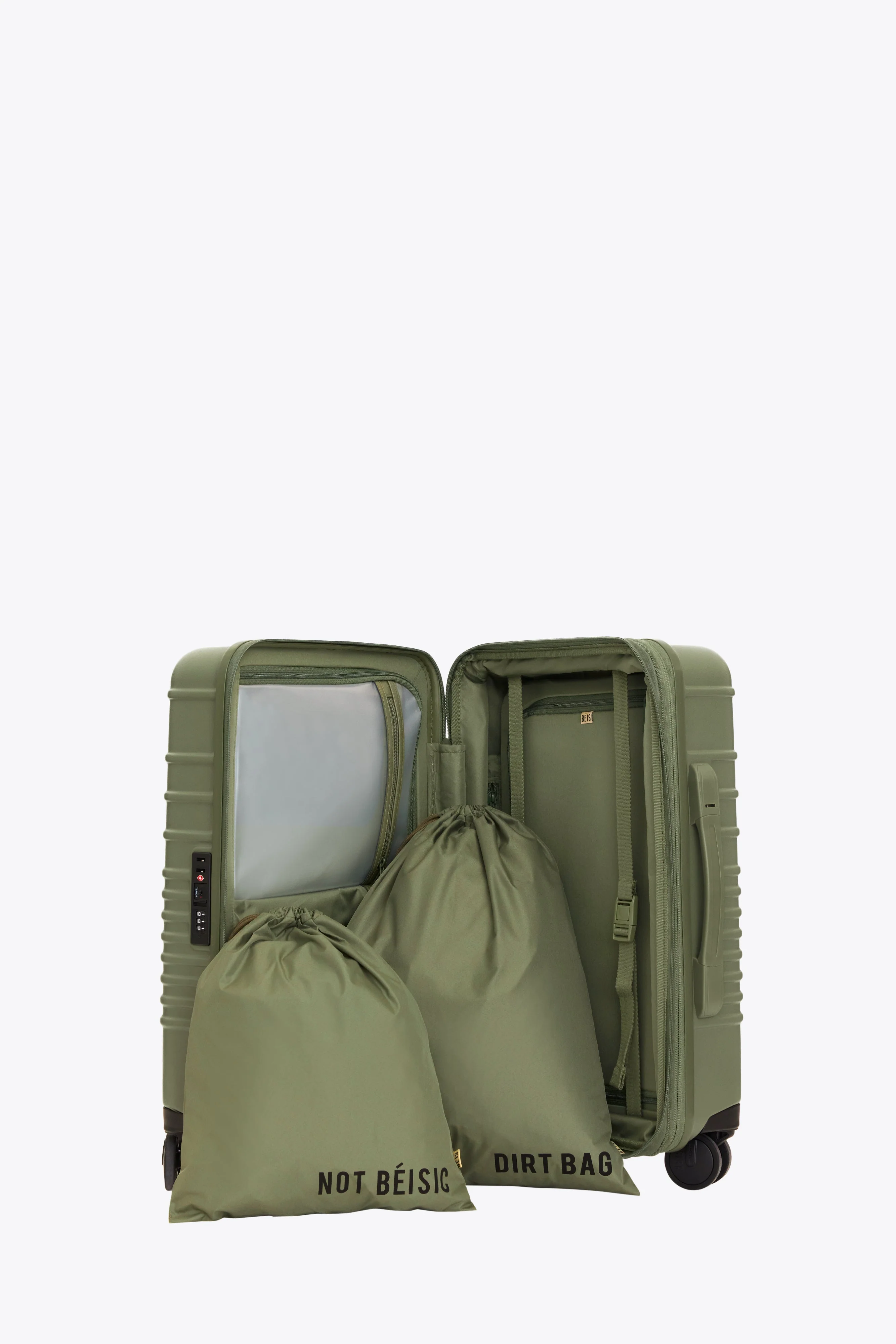 The Medium Check-In Roller in Olive - Image 4