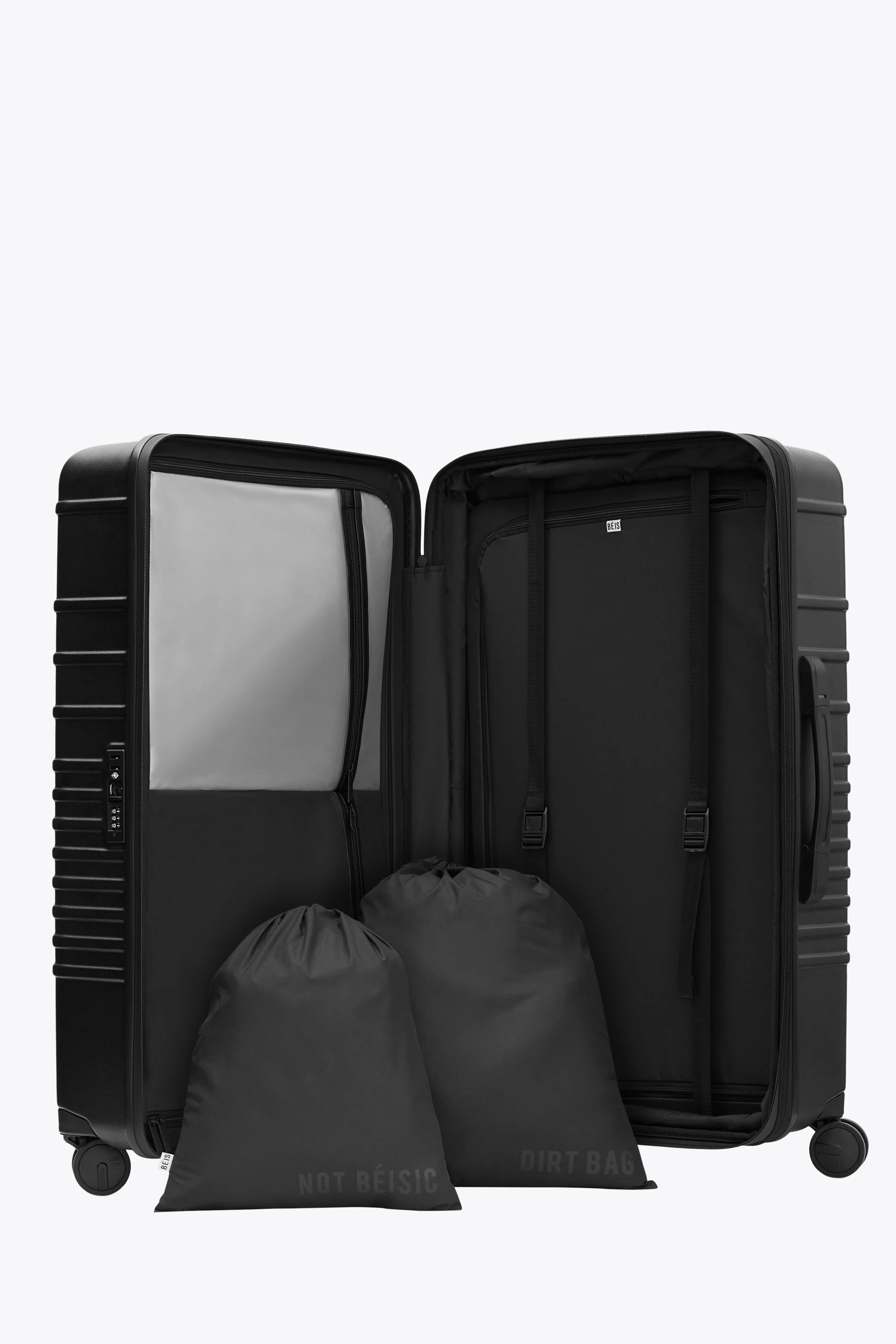 The Large Check-In Roller in All Black - Image 5