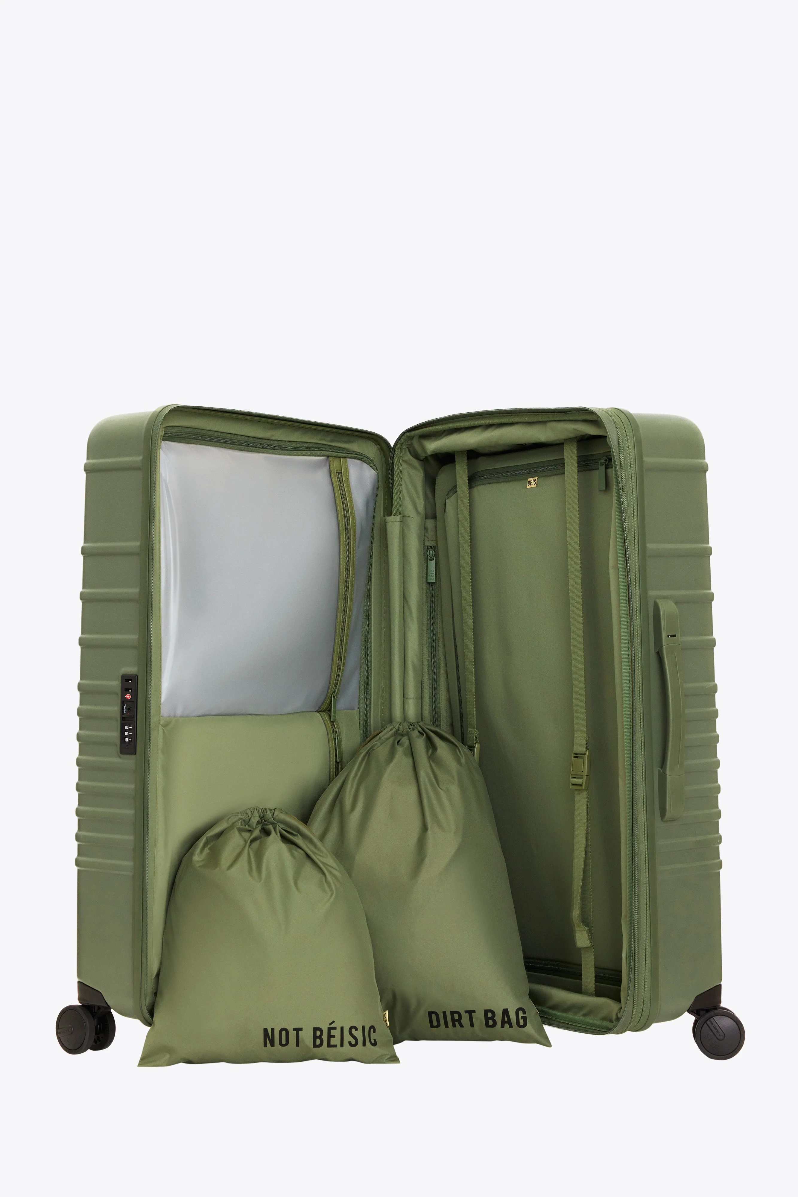 The Large Check-In Roller in Olive - Image 15