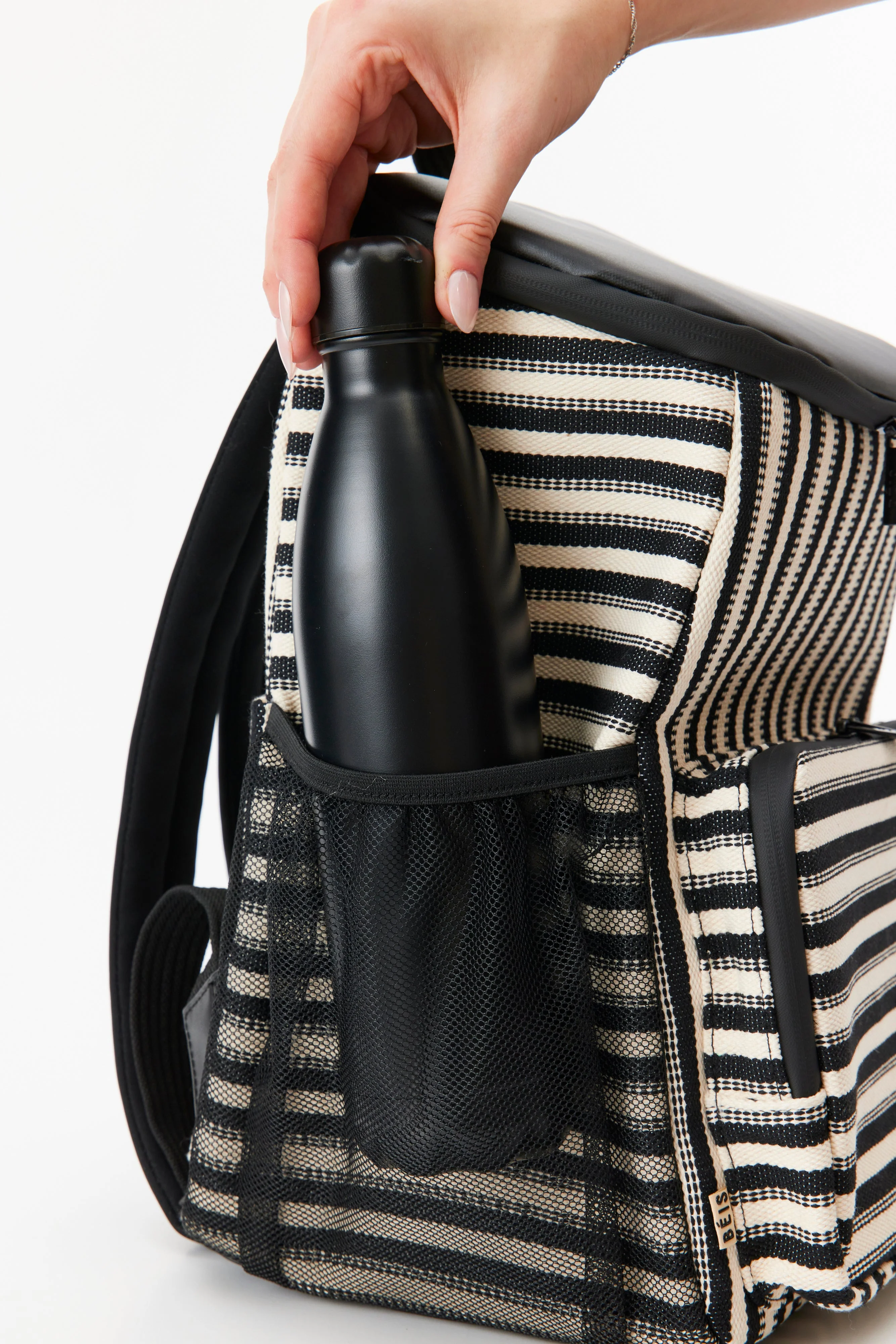 The Backpack Cooler in Black Stripe - Image 7