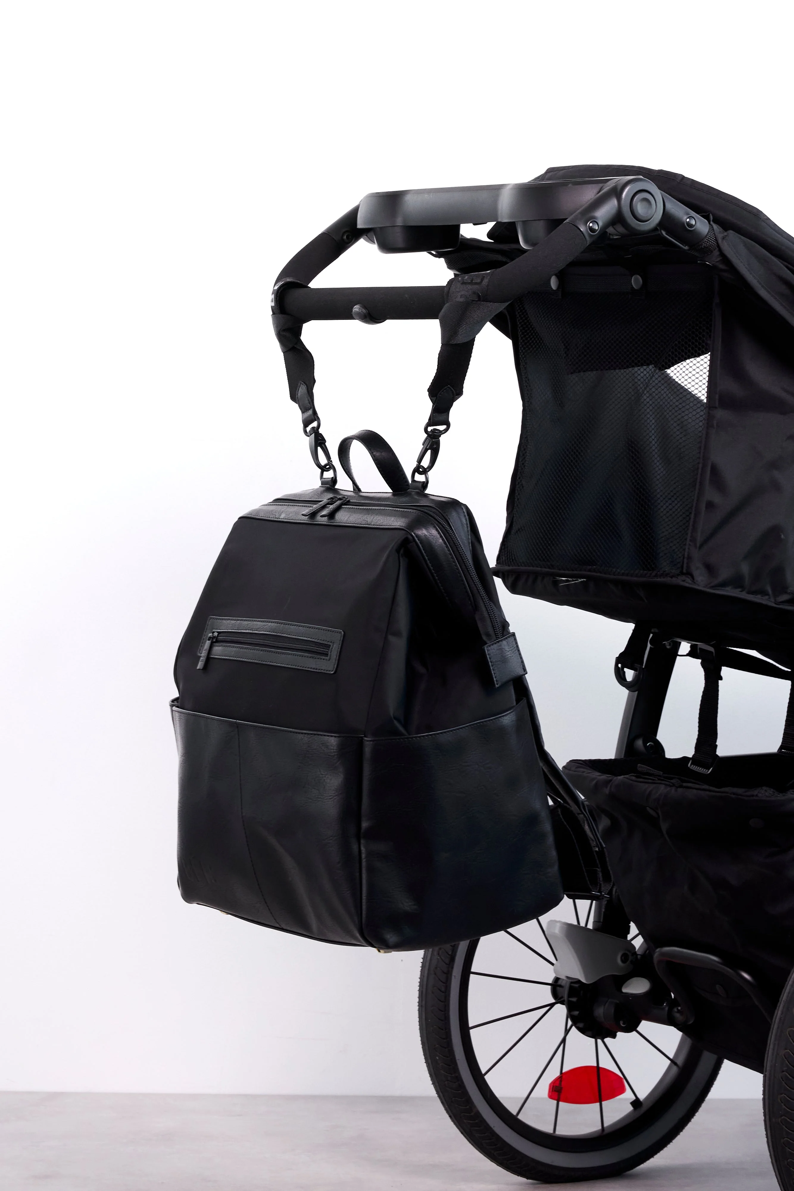 The Backpack Diaper Bag in Black - Image 7