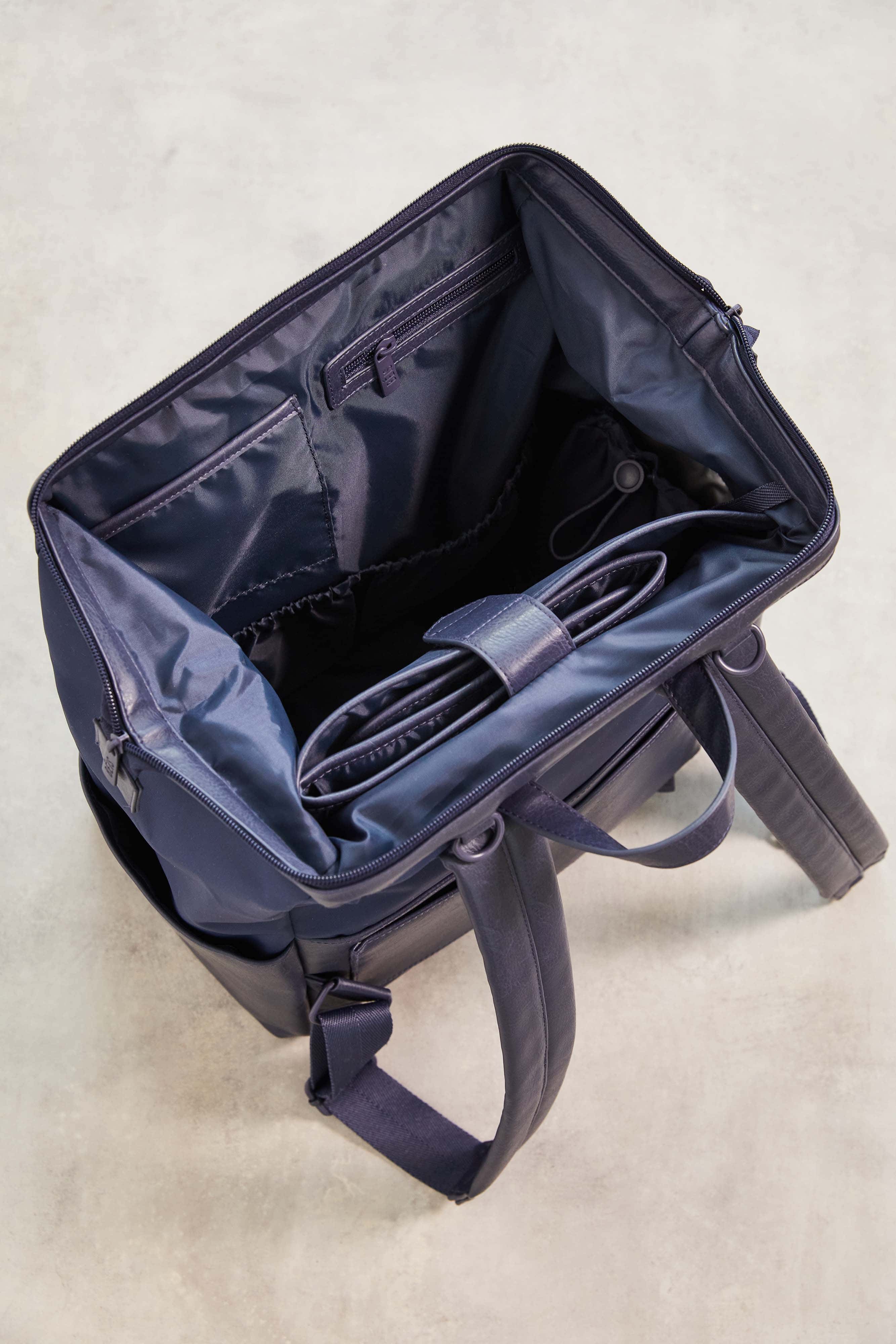 The Backpack Diaper Bag in Navy - Image 6