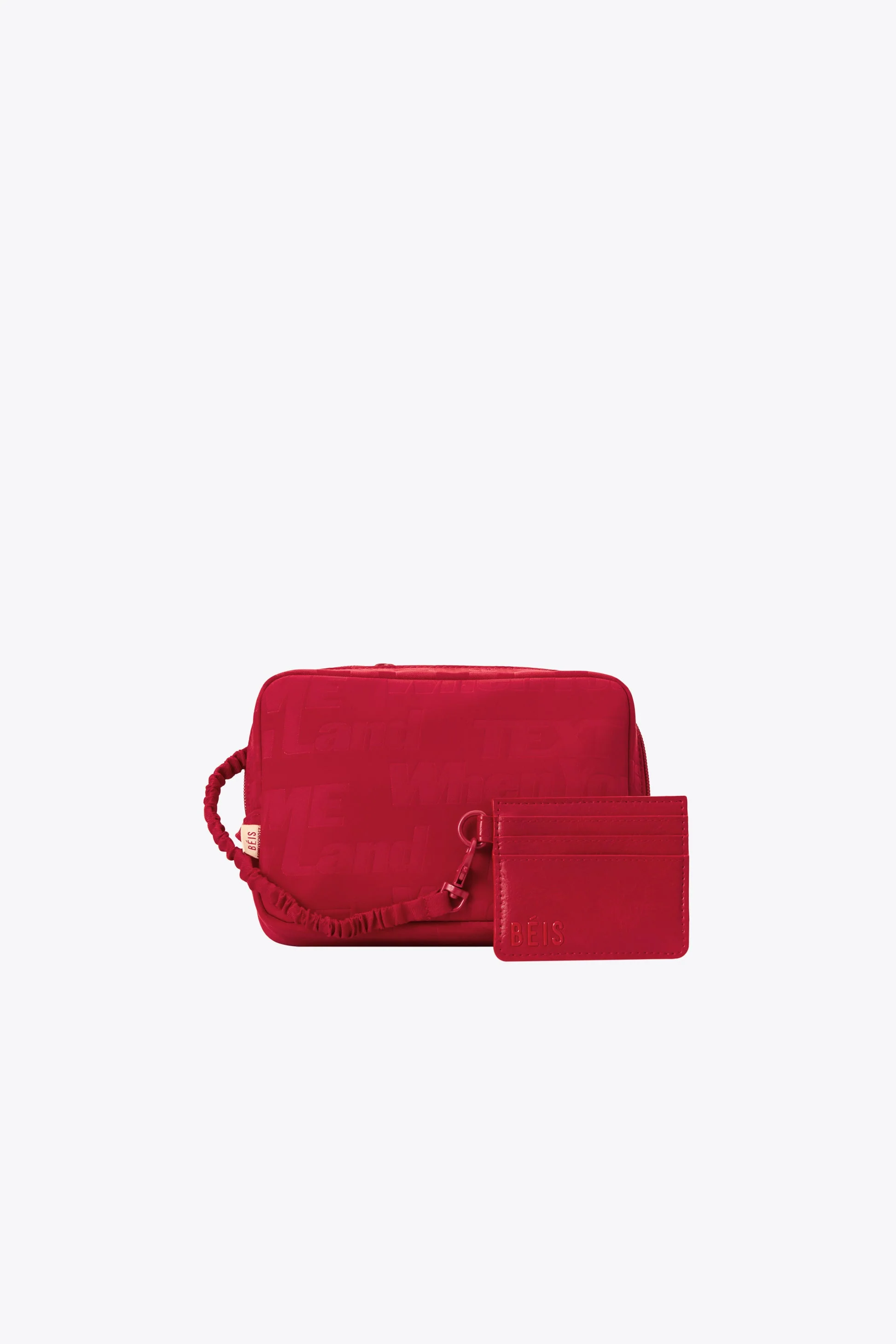 The Belt Bag in Text Me Red - Image 2