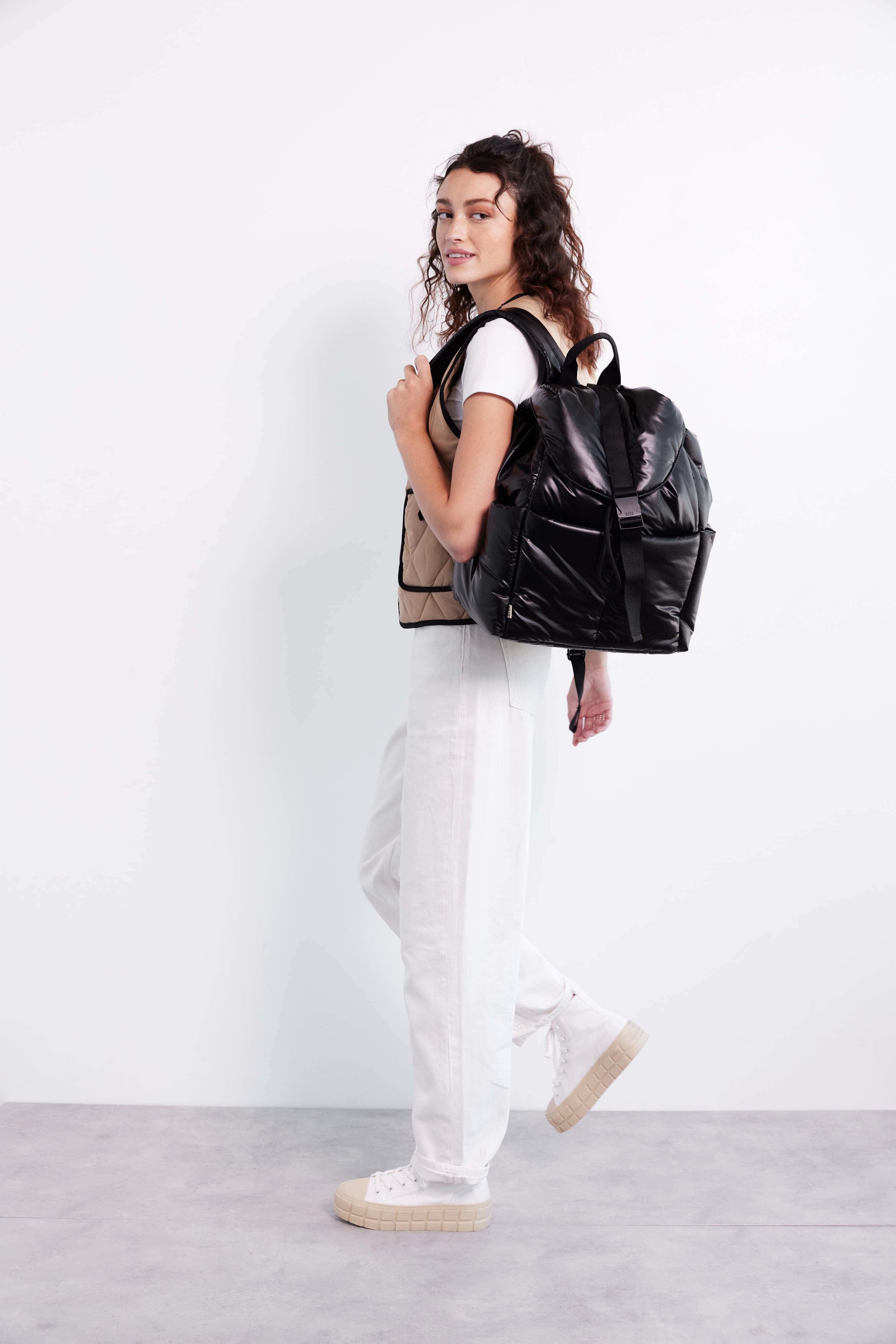 The Cargo Backpack in Black - Image 9