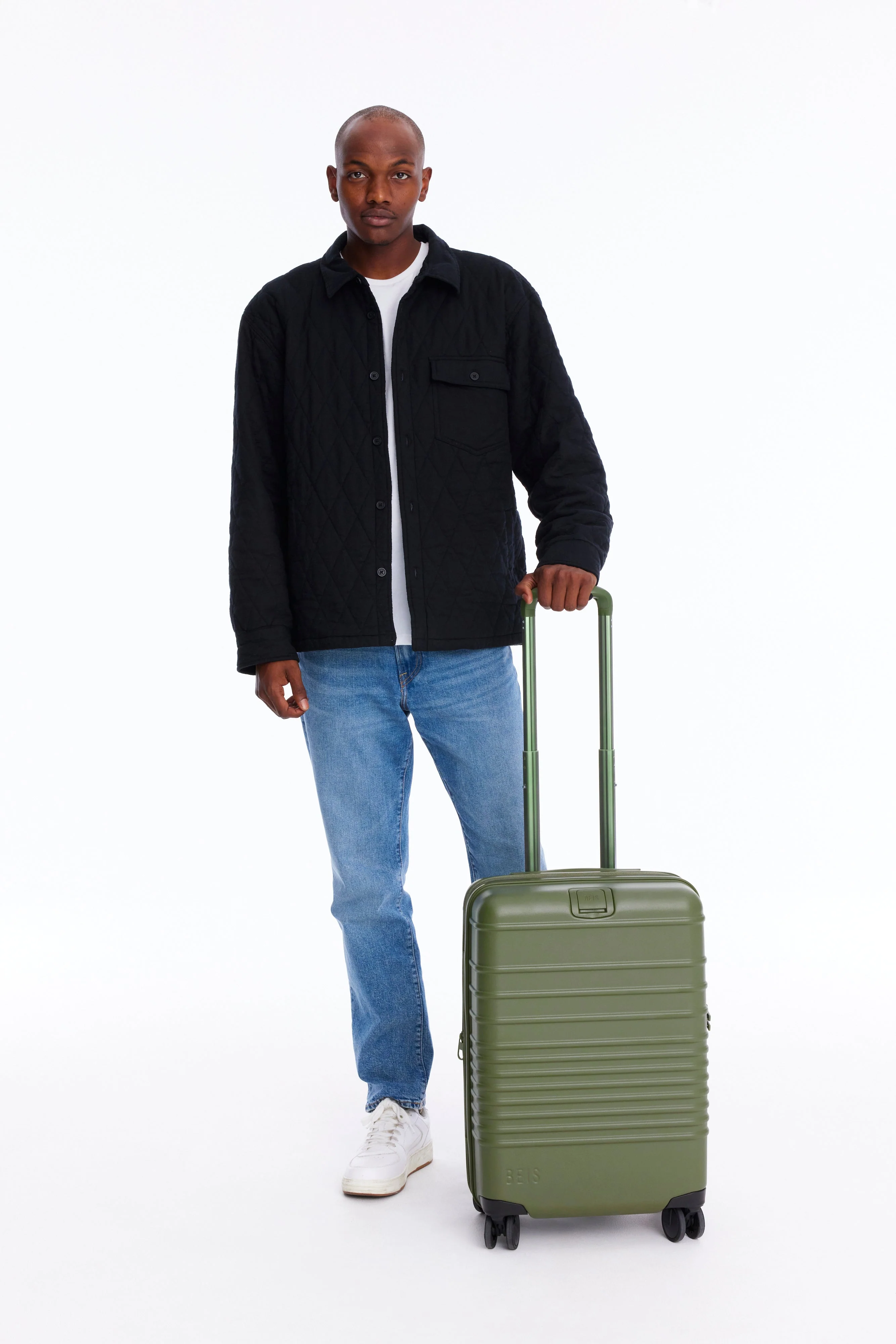 The Carry-On Roller in Olive - Image 3