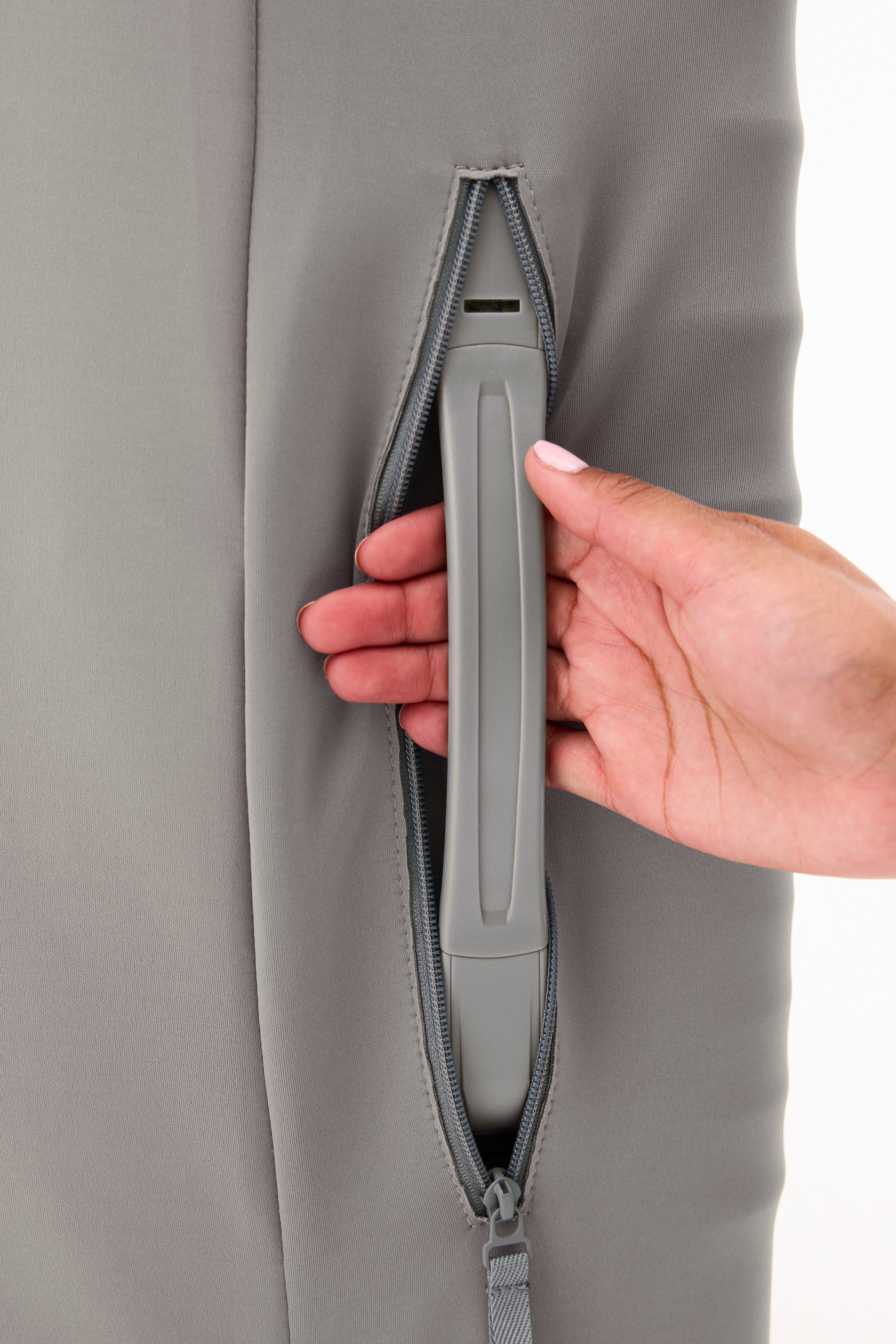 The Carry-On Luggage Cover in Grey - Image 6