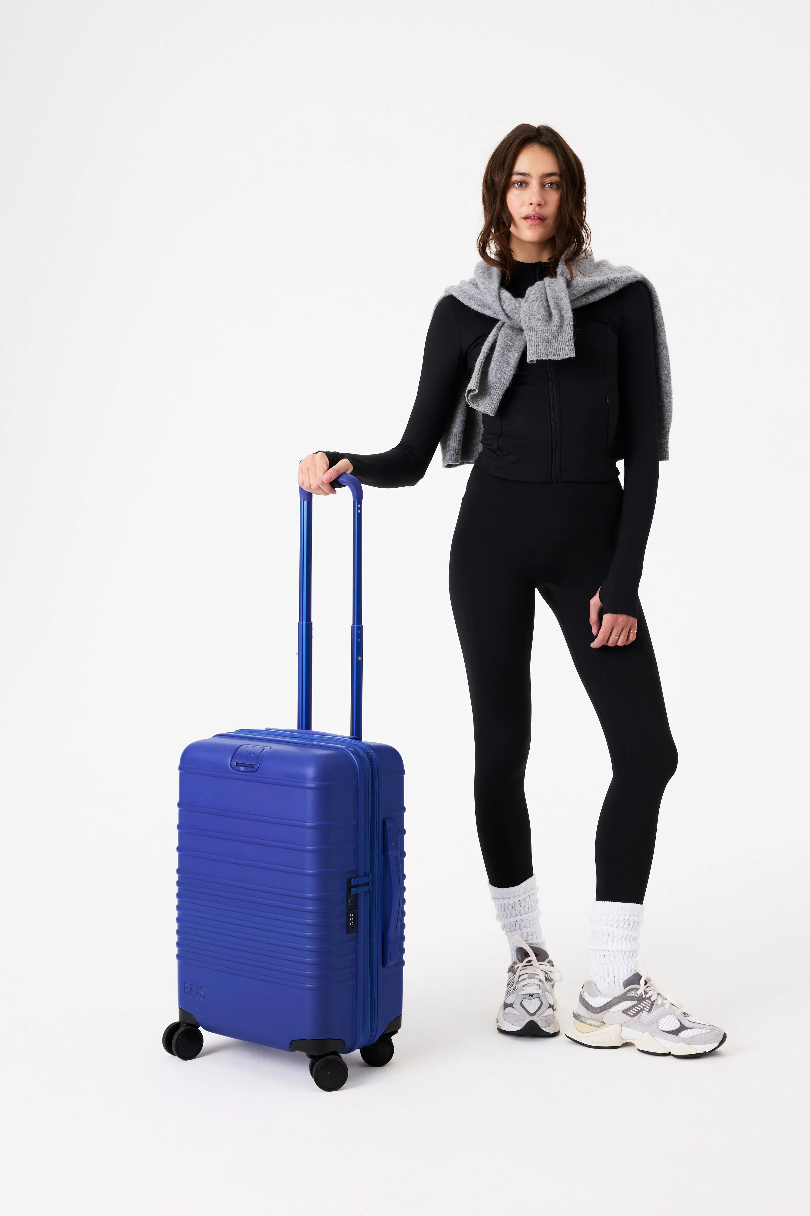 The Carry-On Roller in Cobalt Blue - Image 5