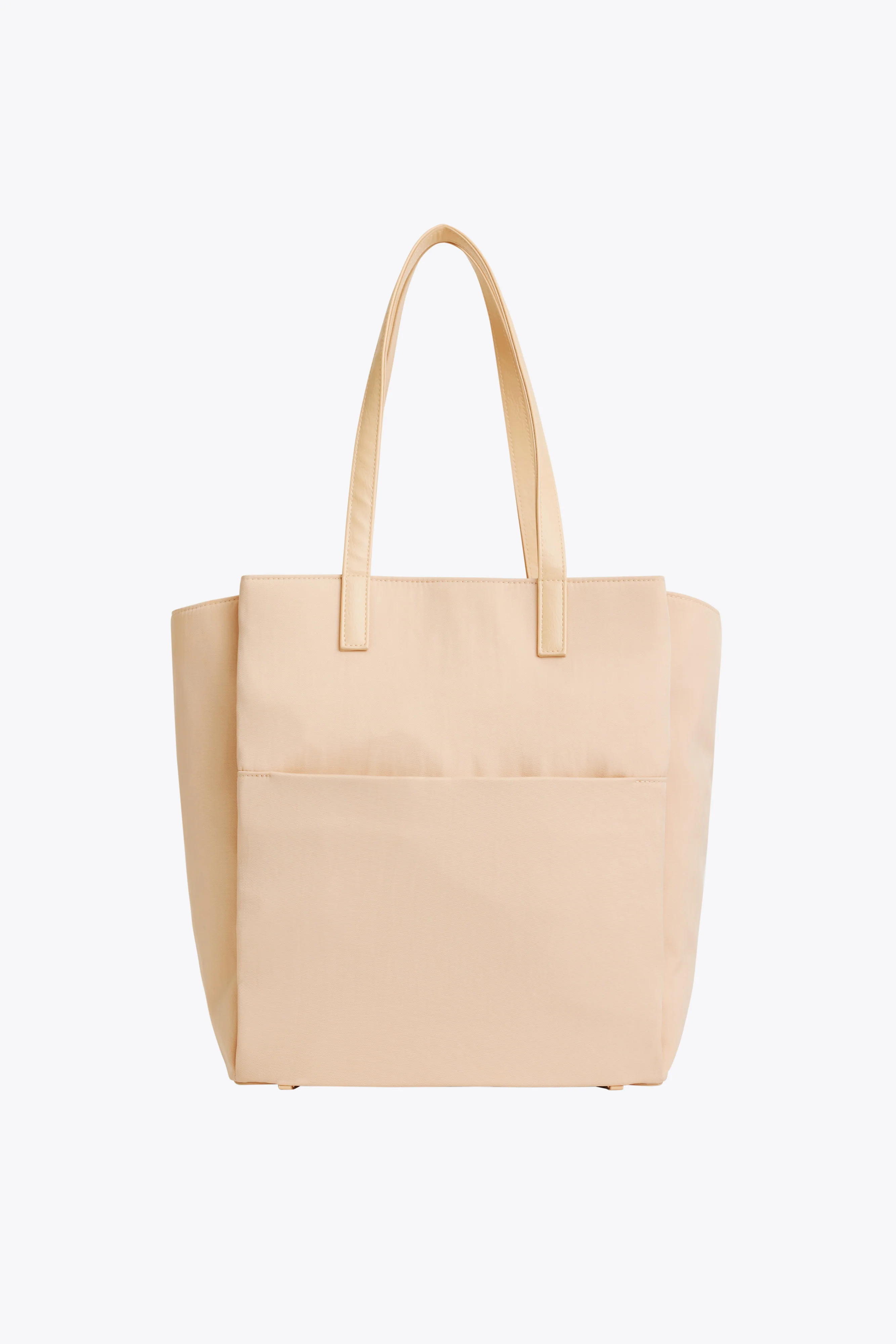 The Commuter Tote in Beige - Image 5