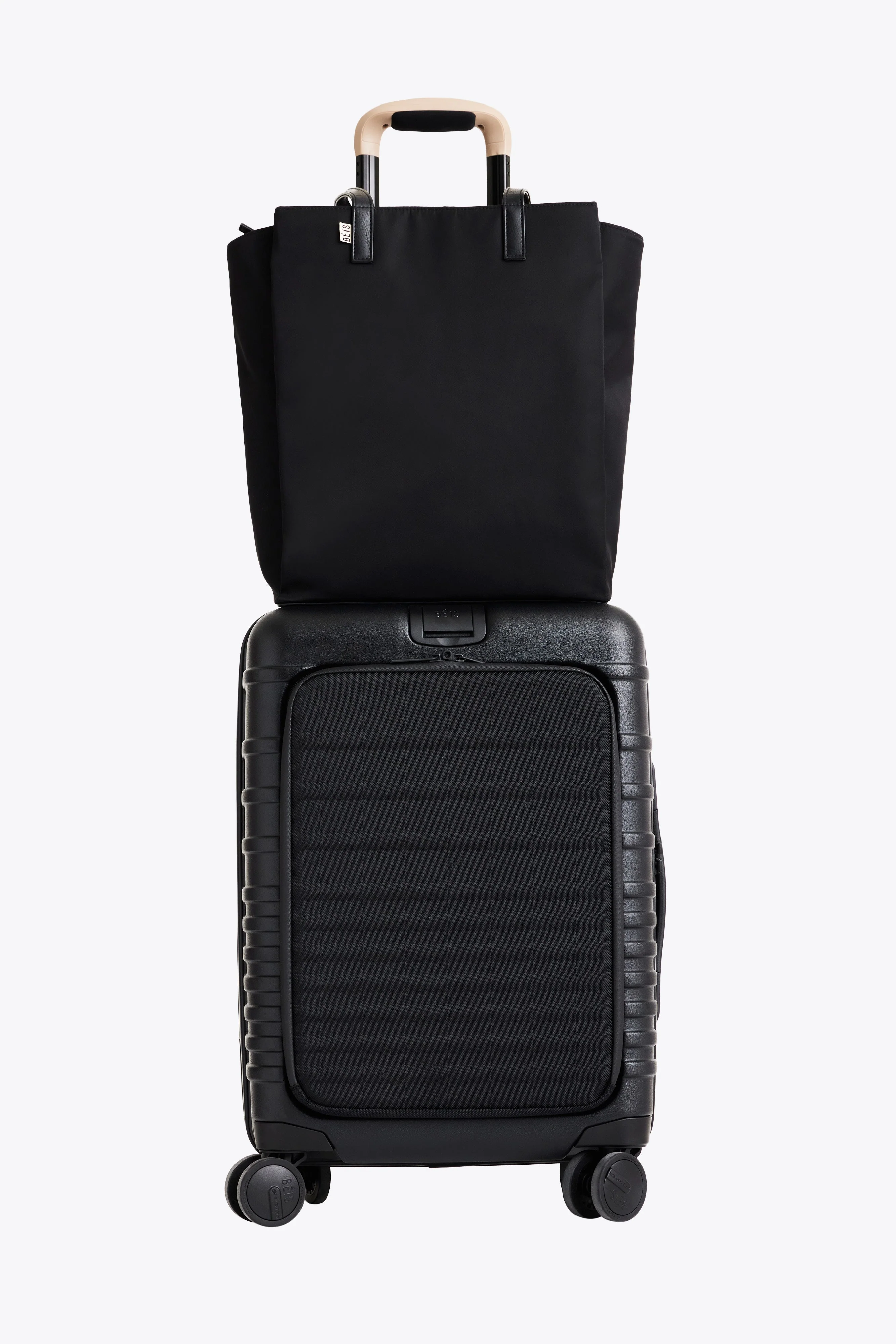 The Commuter Tote in Black - Image 6