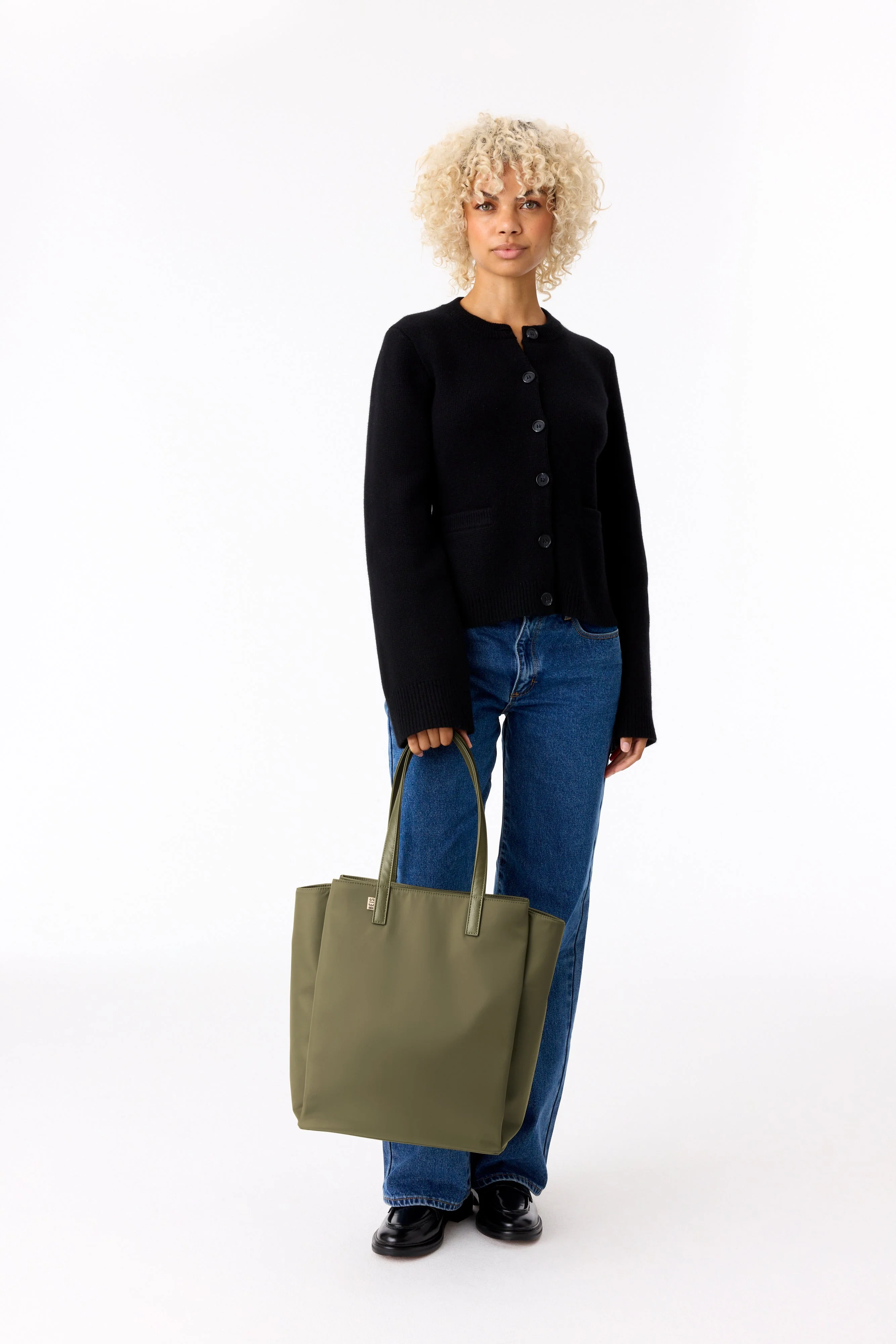The Commuter Tote in Olive - Image 4