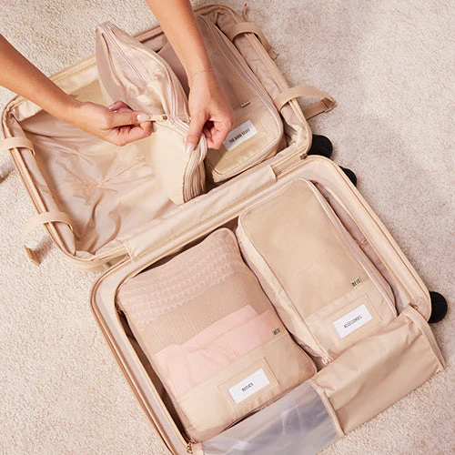 The Compression Packing Cubes 4 pc in Beige - Image 11