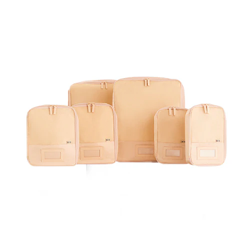 The Compression Packing Cubes 6 pc in Beige - Image 12