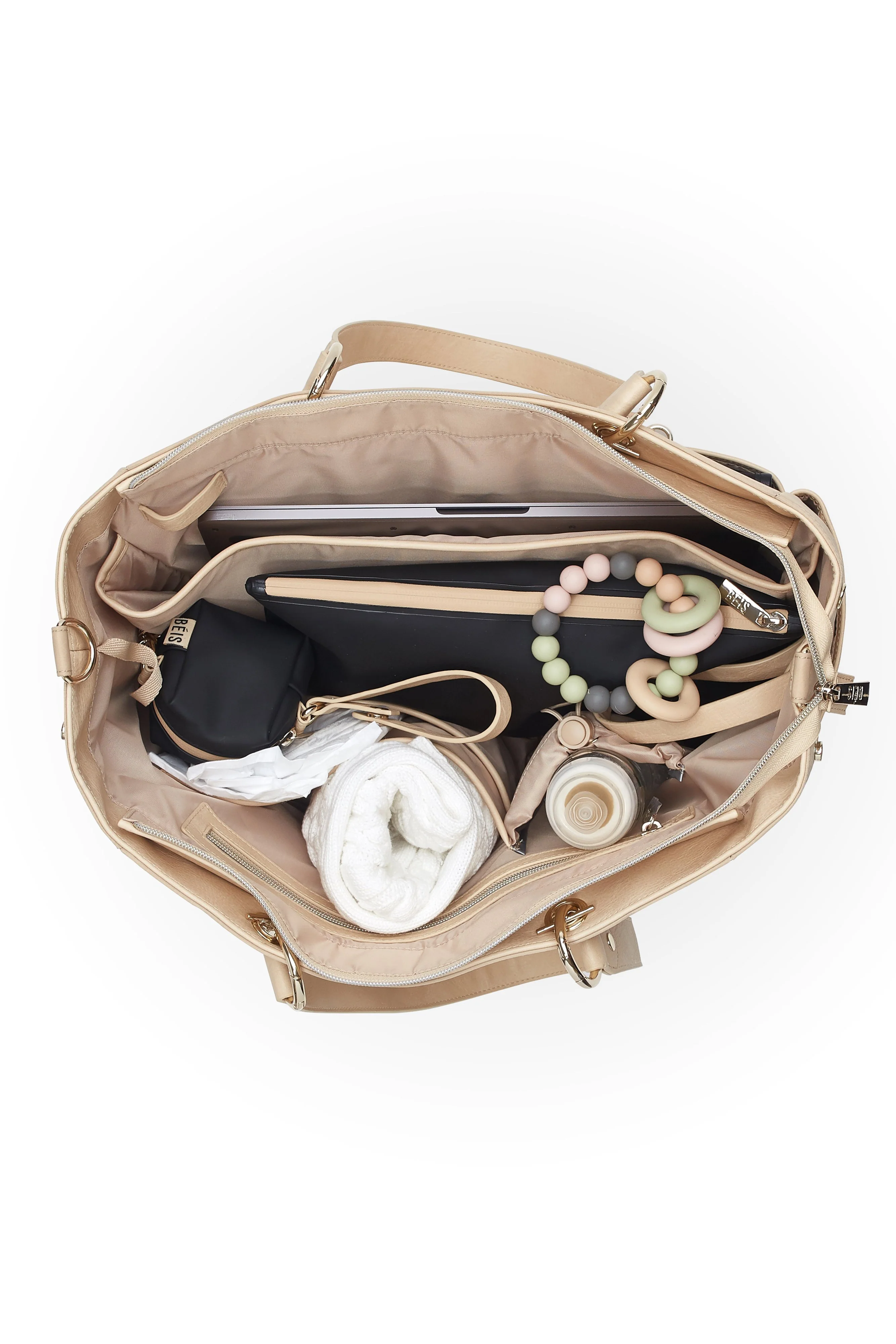 The Diaper Bag in Beige - Image 10