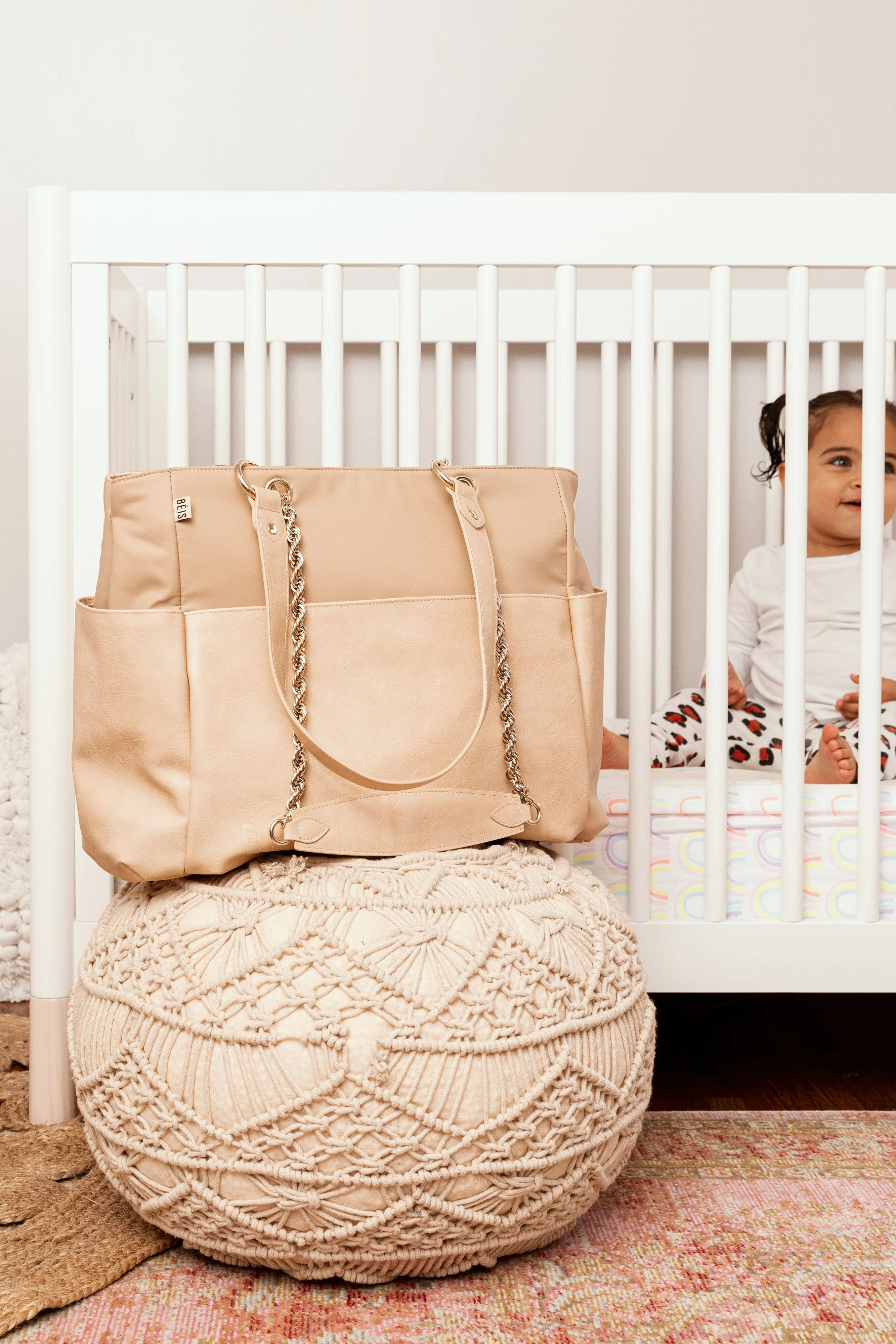 The Diaper Bag in Beige - Image 16