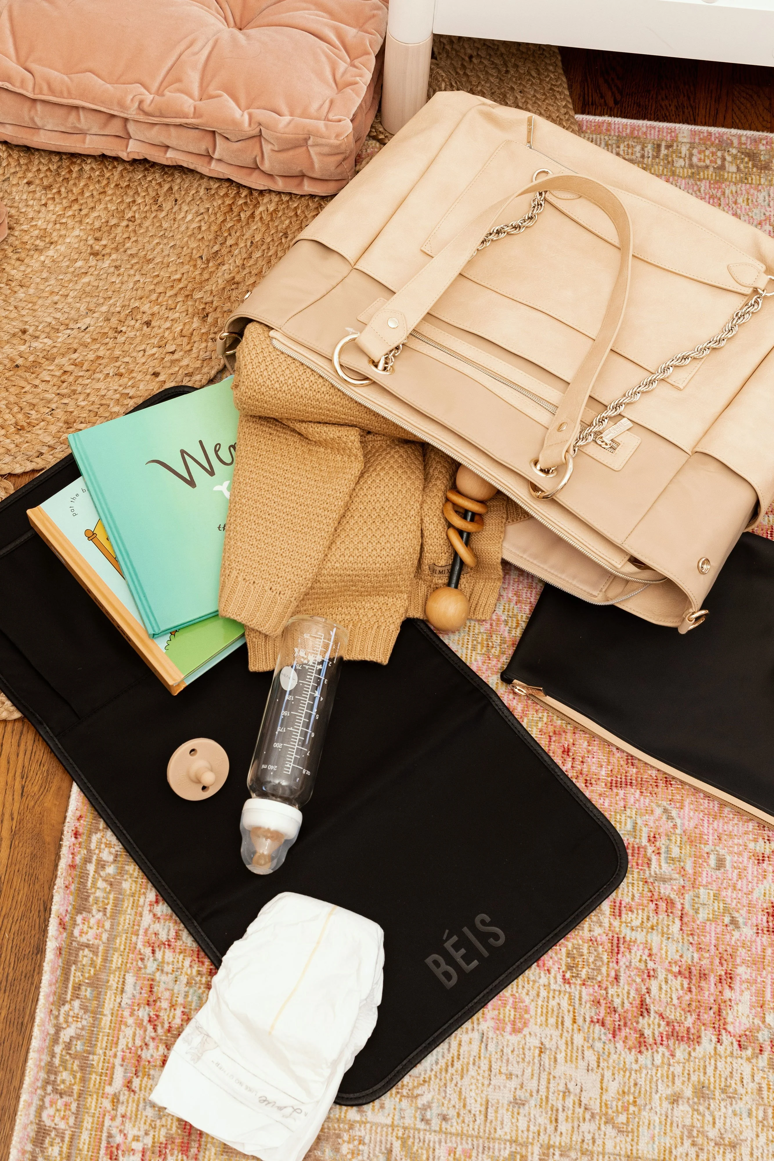The Diaper Bag in Beige - Image 18