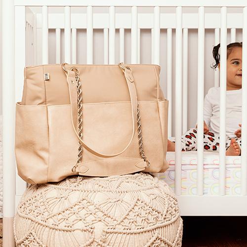 The Diaper Bag in Beige - Image 21