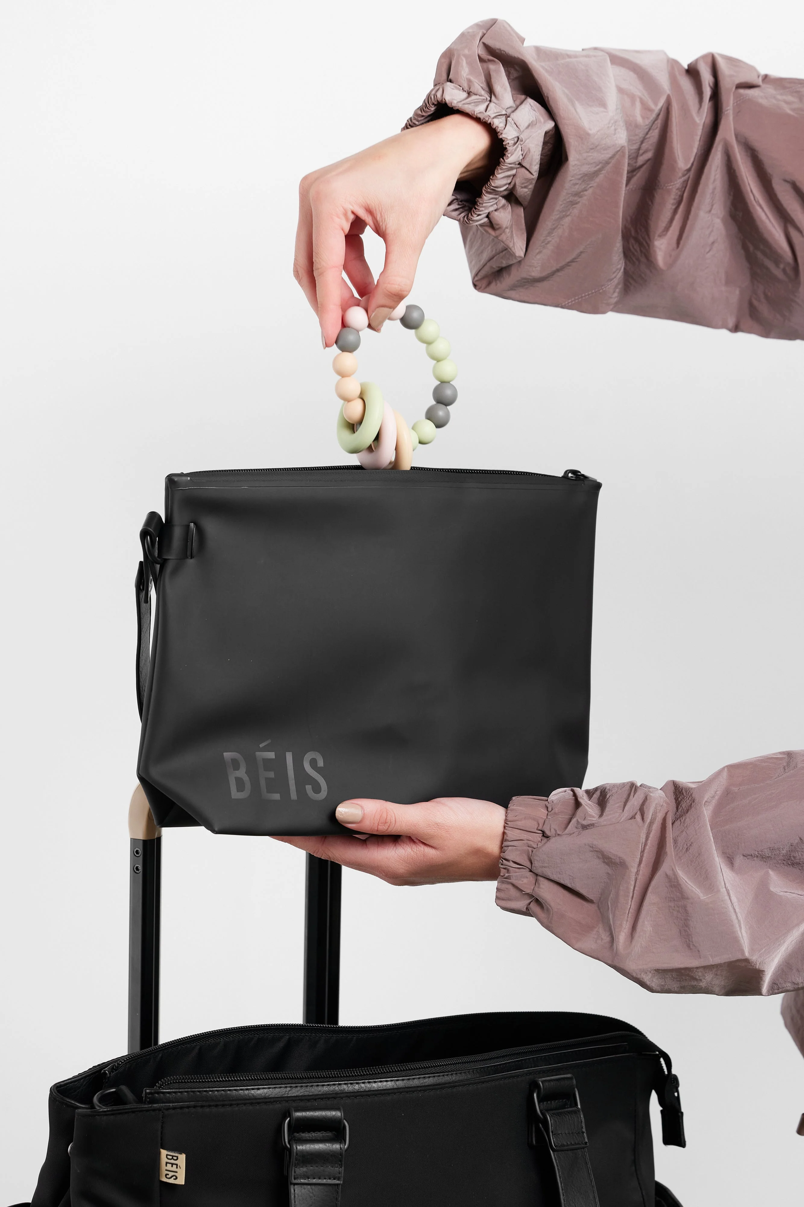 The Diaper Bag in Black - Image 6