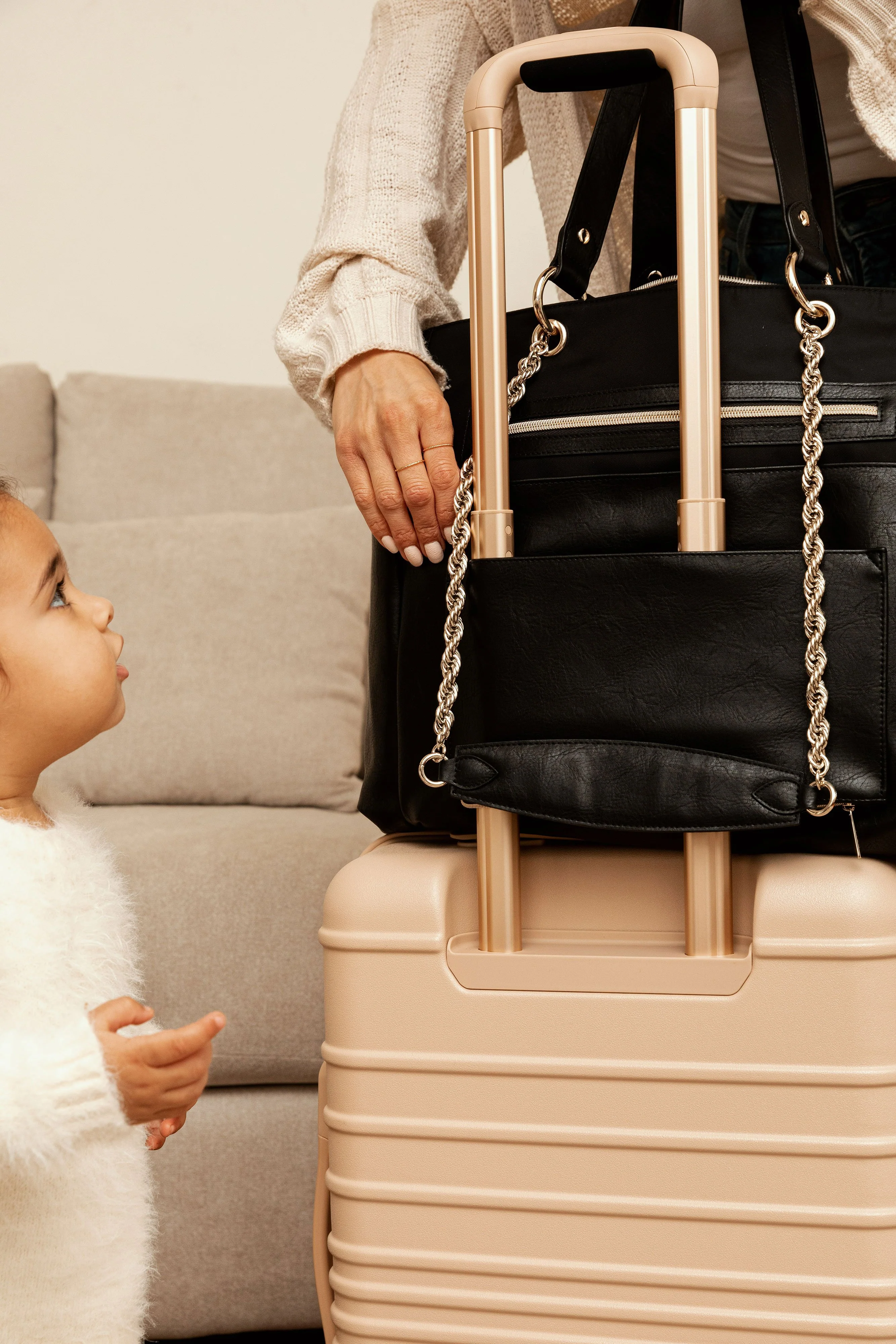 The Diaper Bag in Black - Image 12