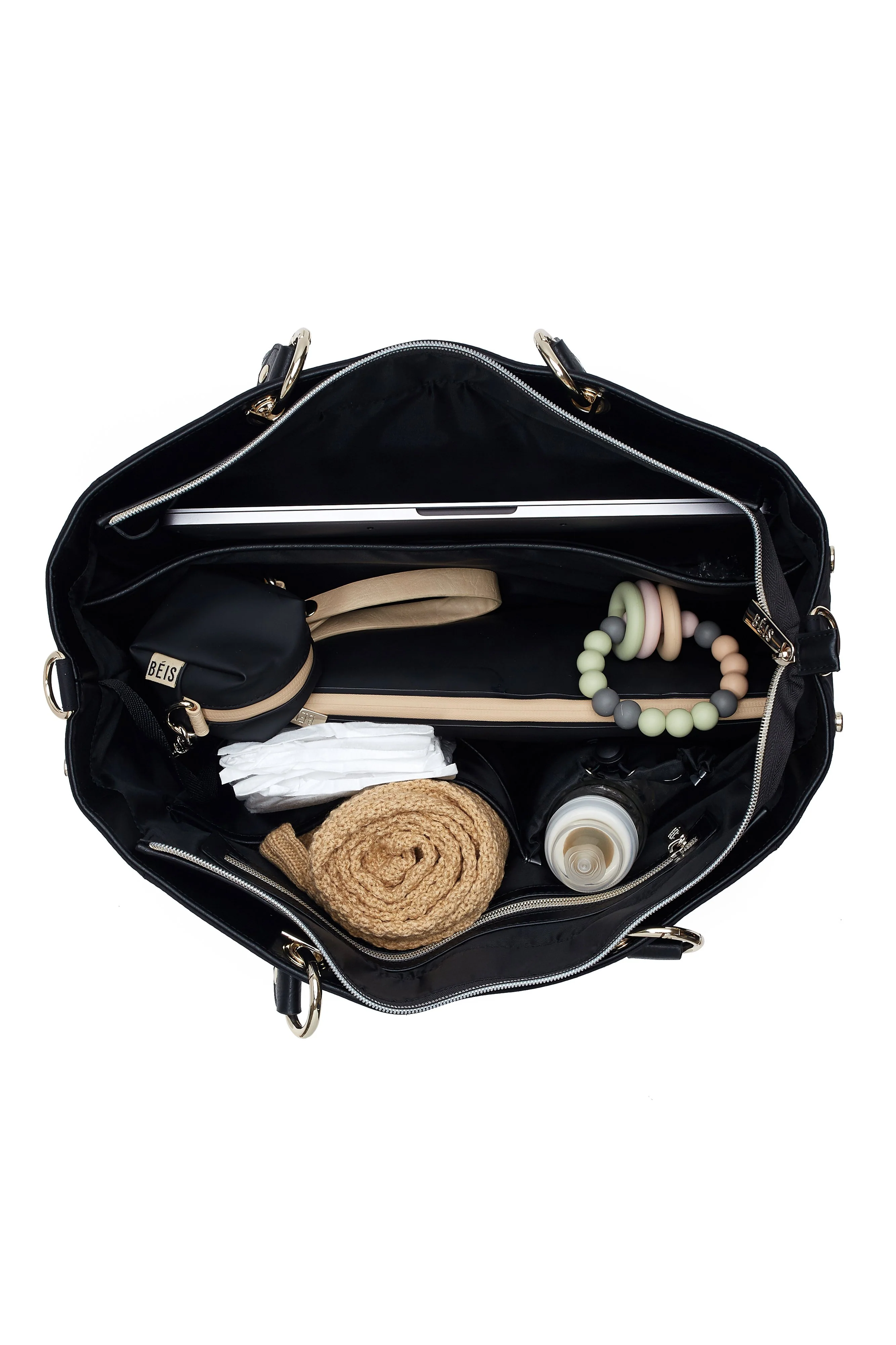 The Diaper Bag in Black - Image 18