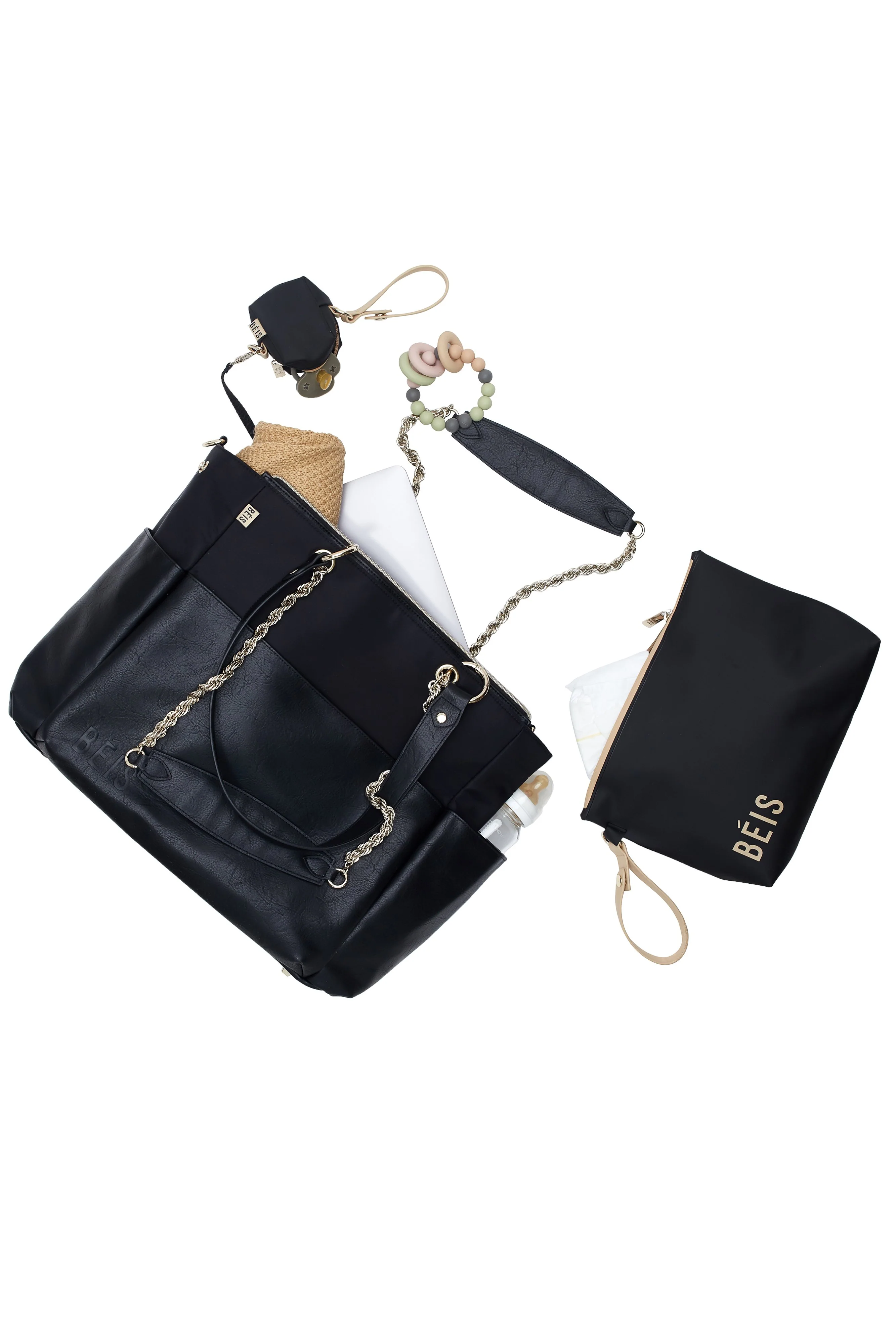 The Diaper Bag in Black - Image 19