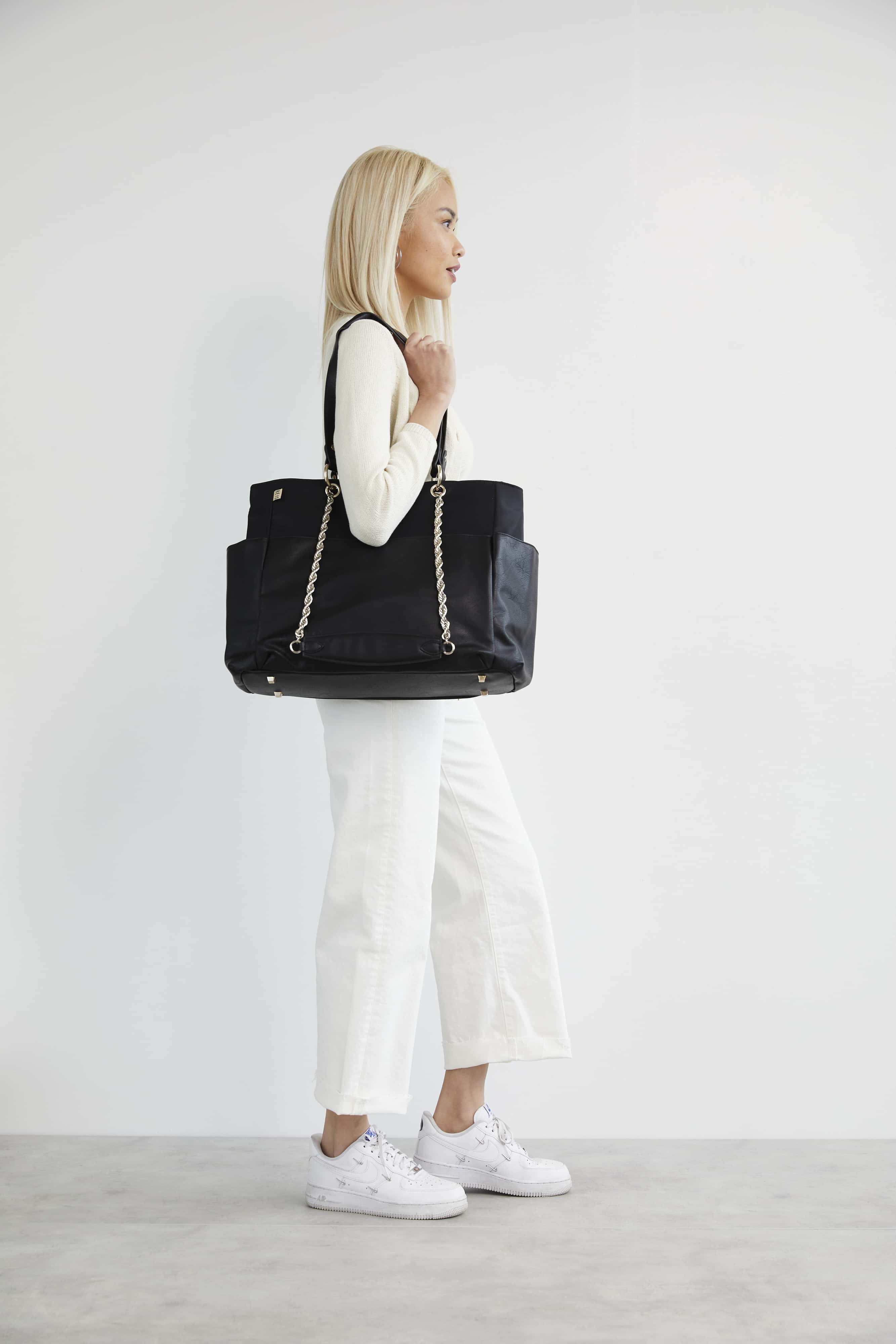 The Diaper Bag in Black - Image 21
