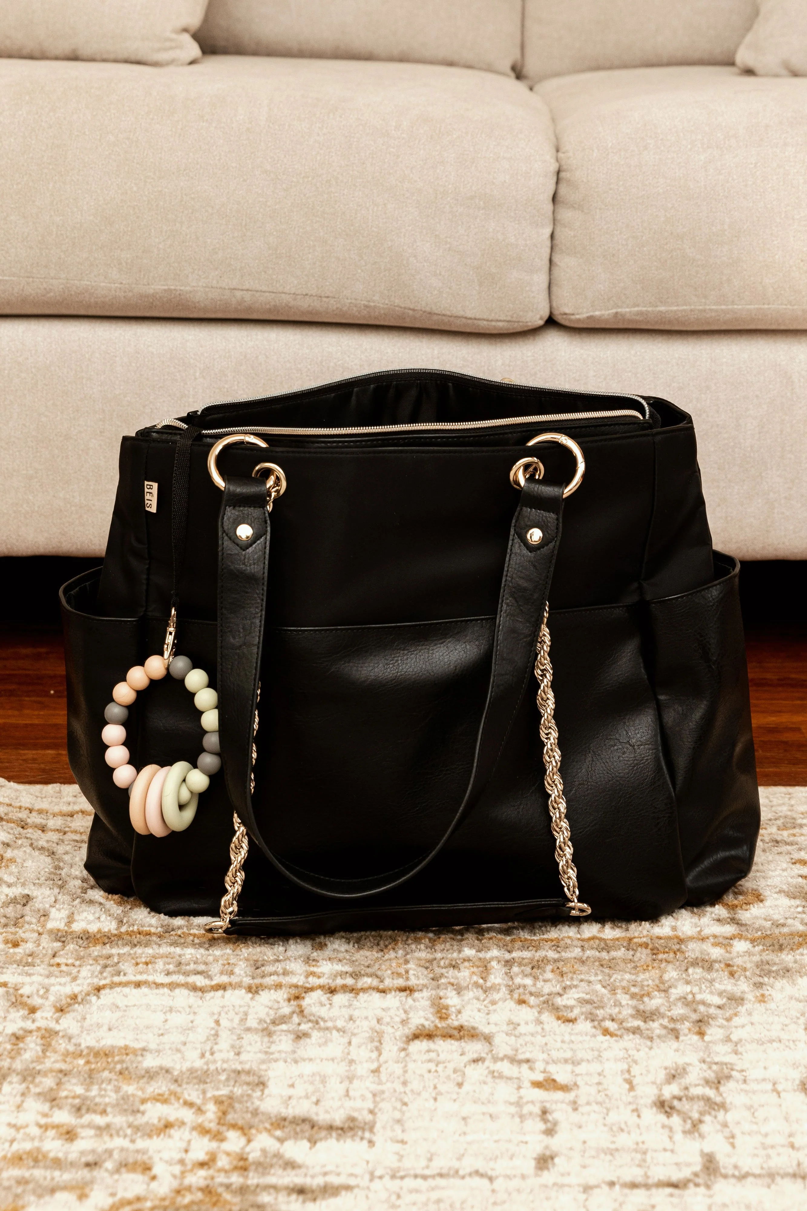 The Diaper Bag in Black - Image 7