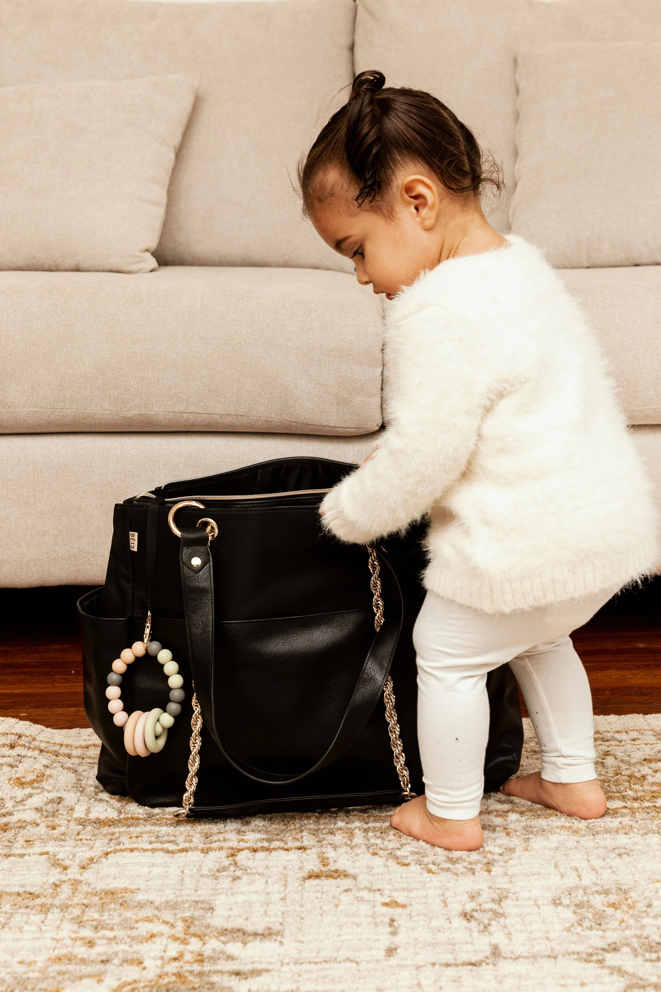 The Diaper Bag in Black - Image 8