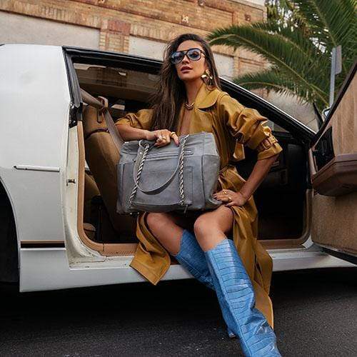 The Diaper Bag in Grey - Image 15