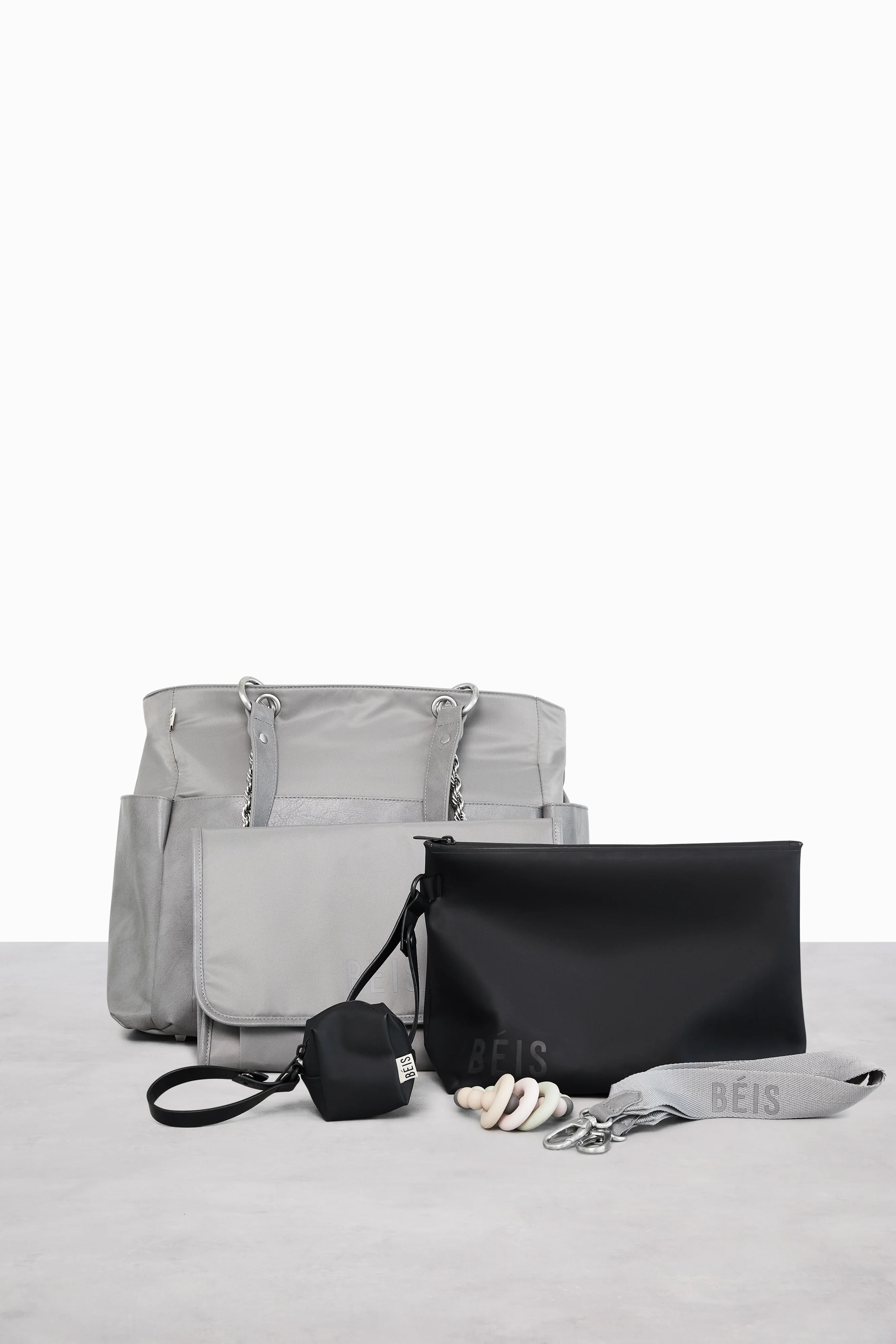 The Diaper Bag in Grey - Image 4