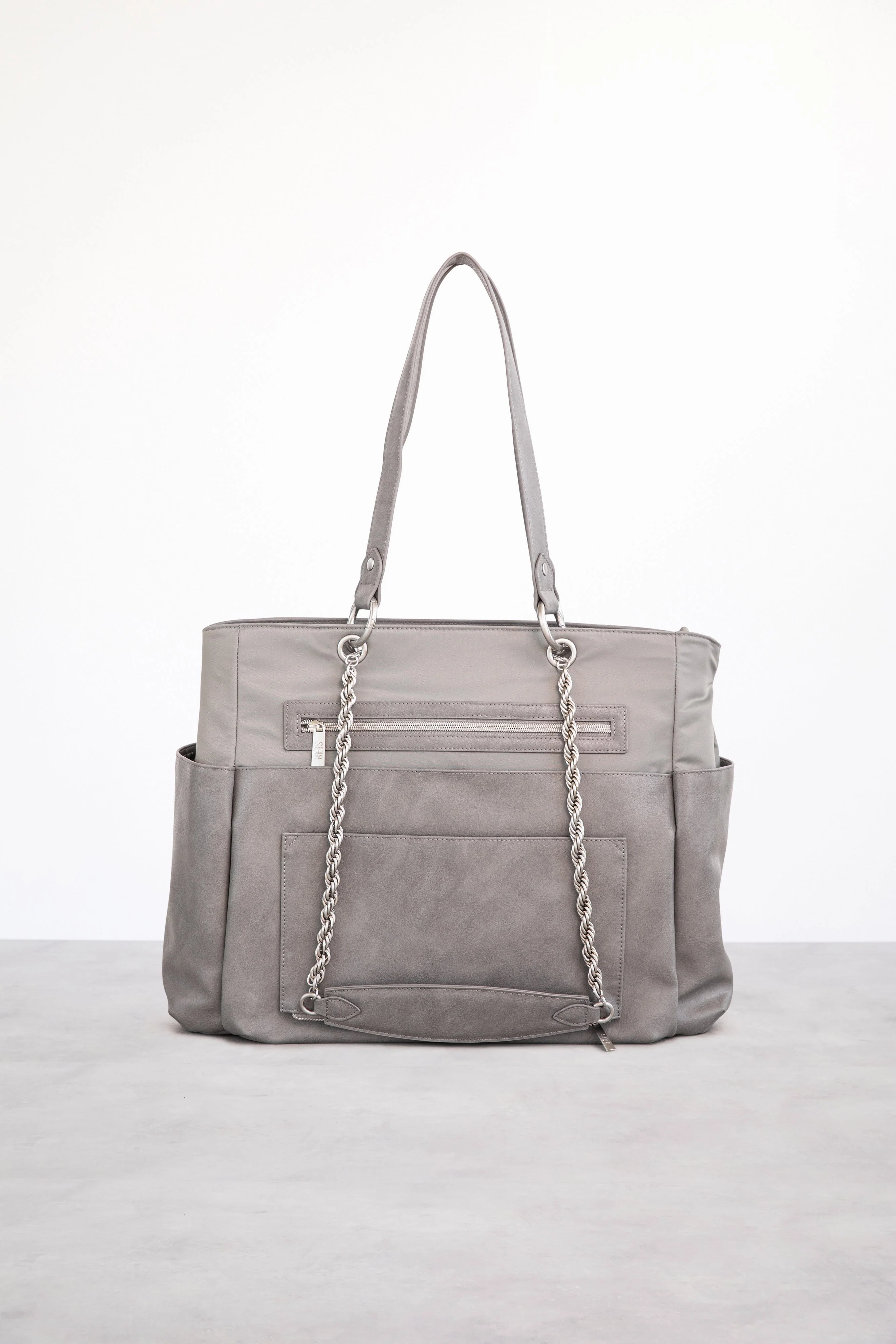 The Diaper Bag in Grey - Image 6