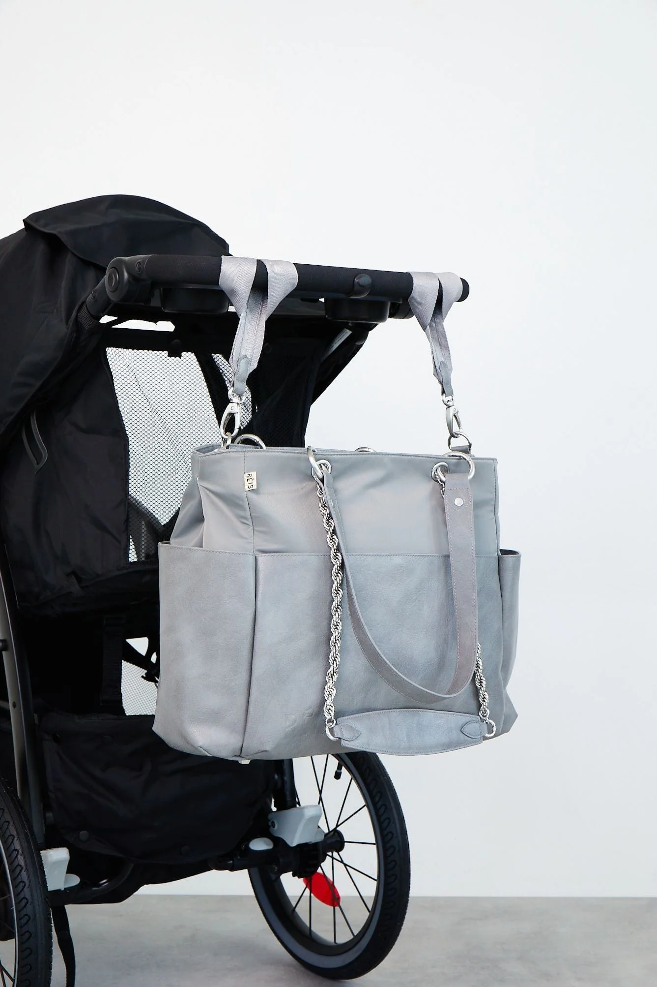 The Diaper Bag in Grey - Image 8