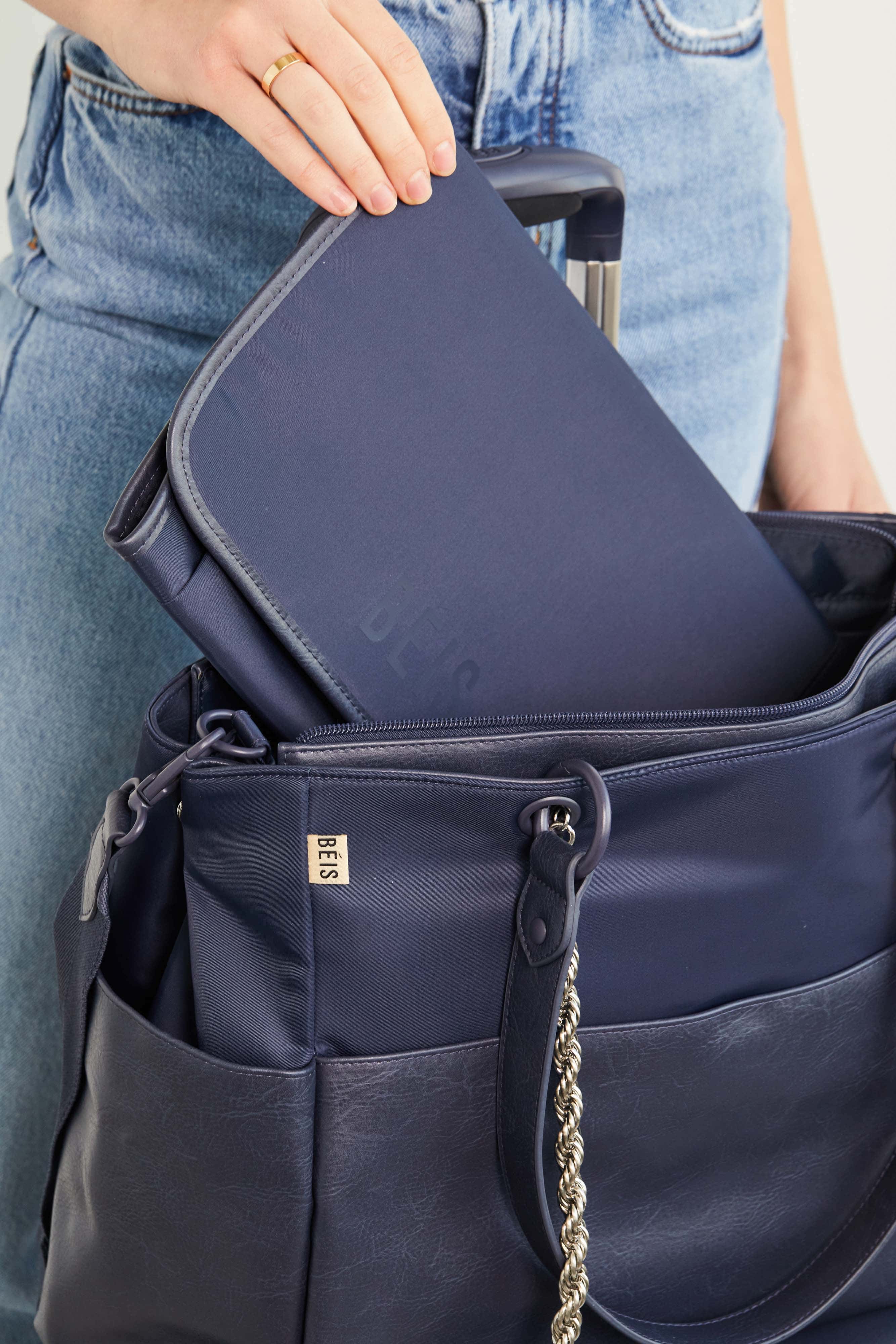 The Diaper Bag in Navy - Image 14