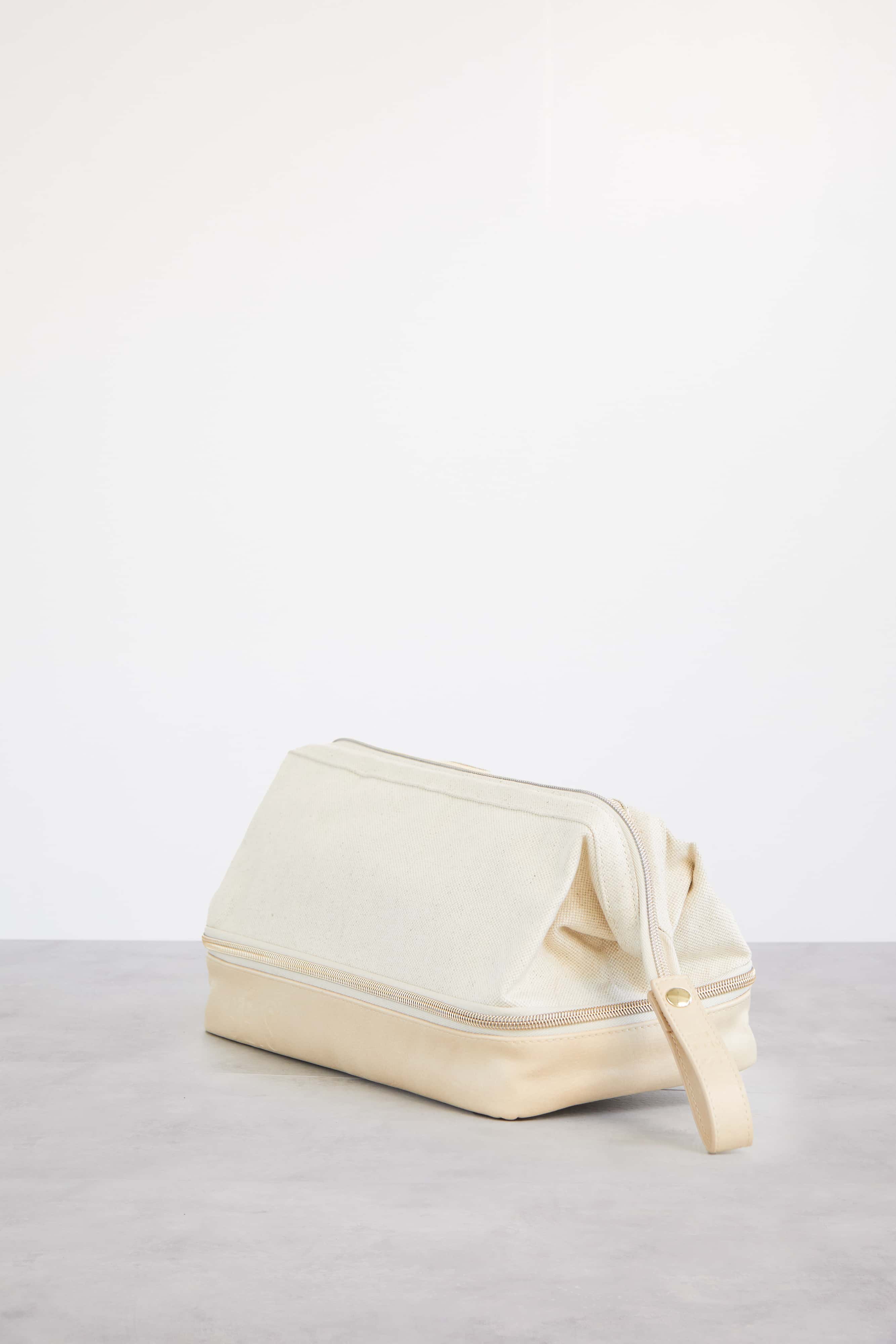 The Dopp Kit in Beige - Image 2