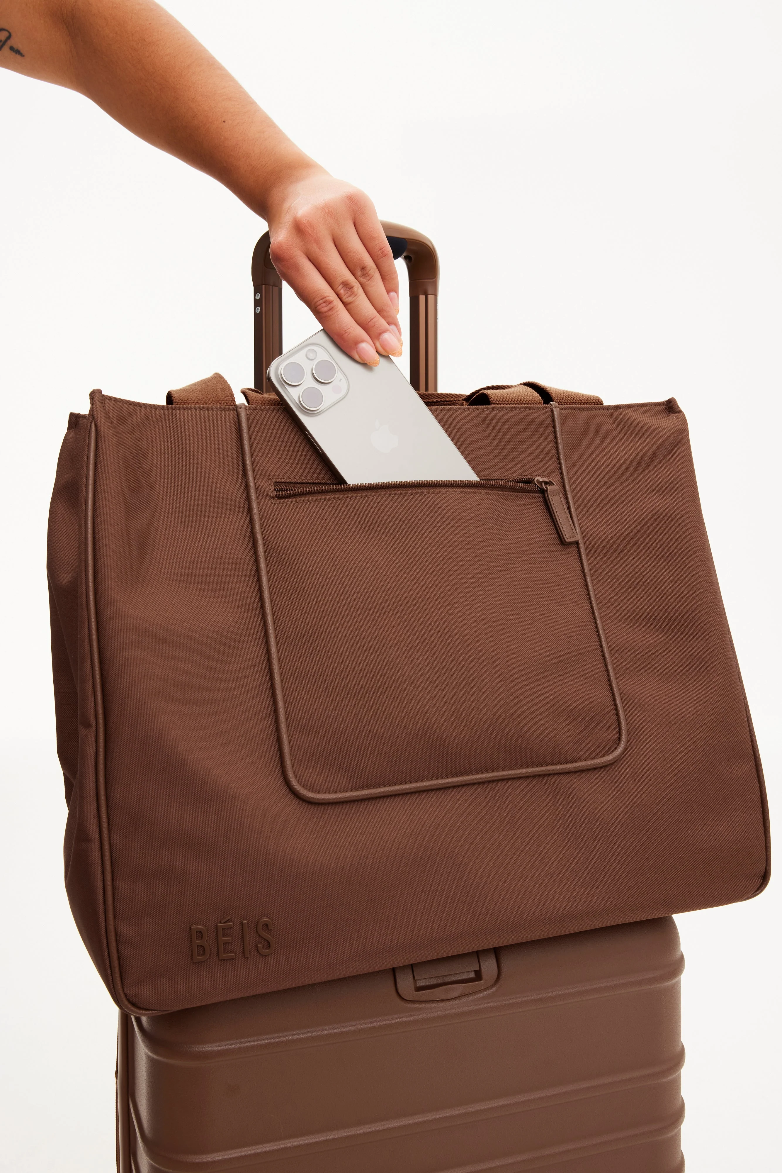 The East To West Tote in Maple - Image 10