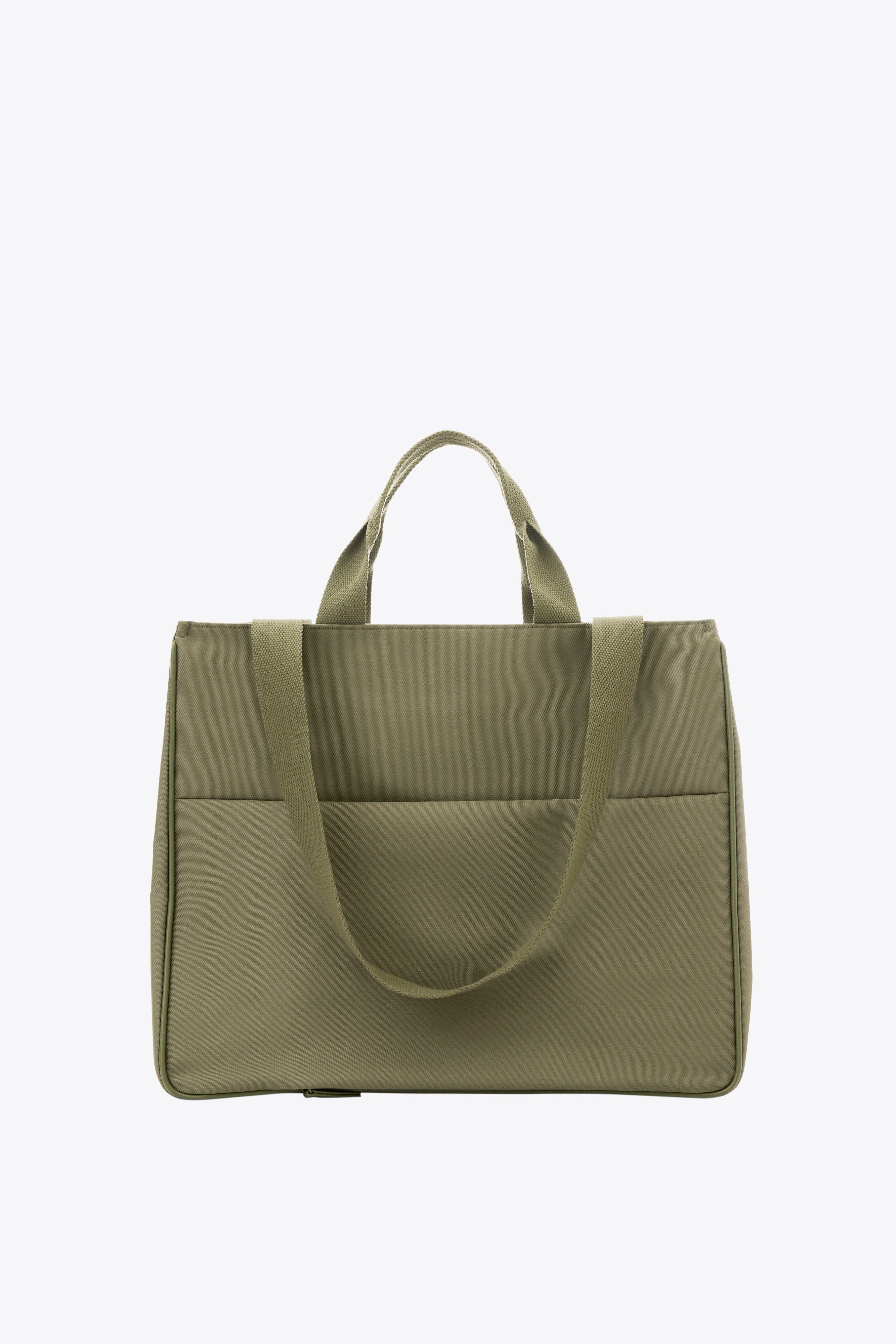 The East To West Tote in Olive - Image 3