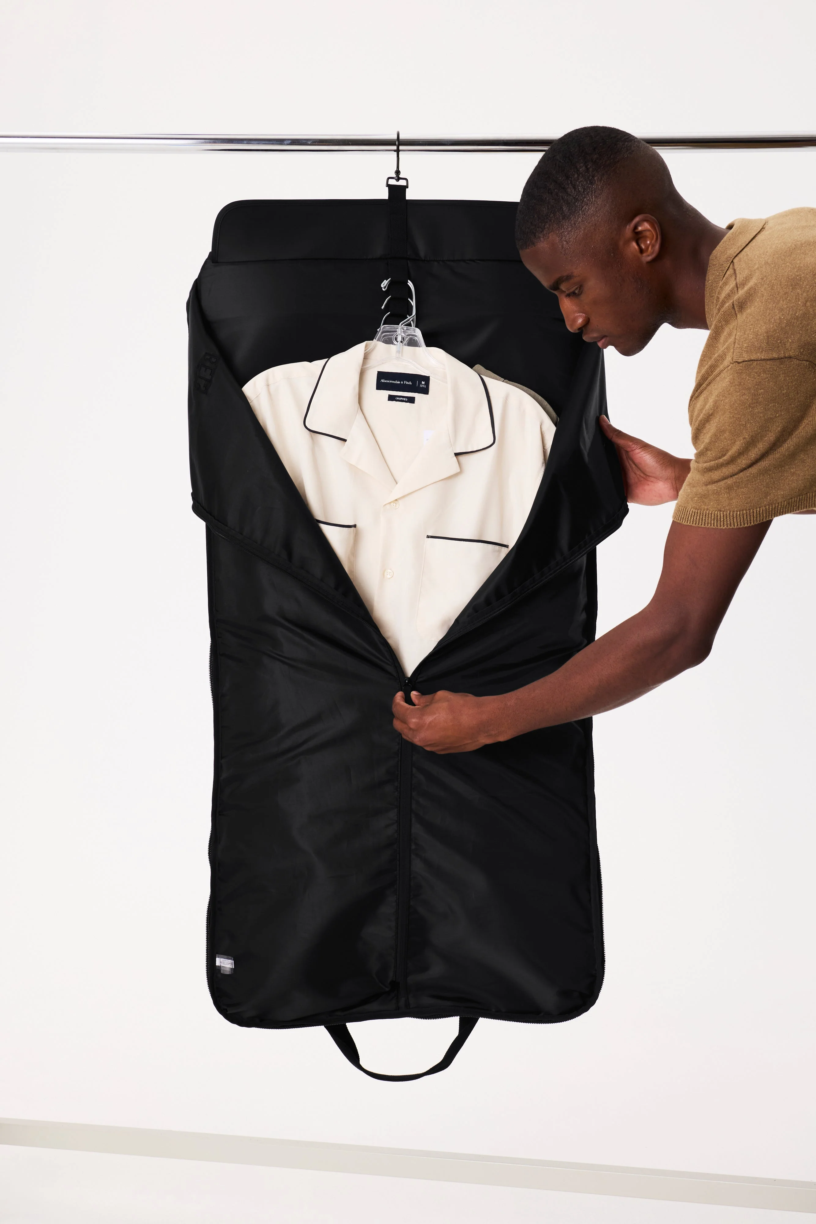 The Garment Duffle Bag in Black - Image 6