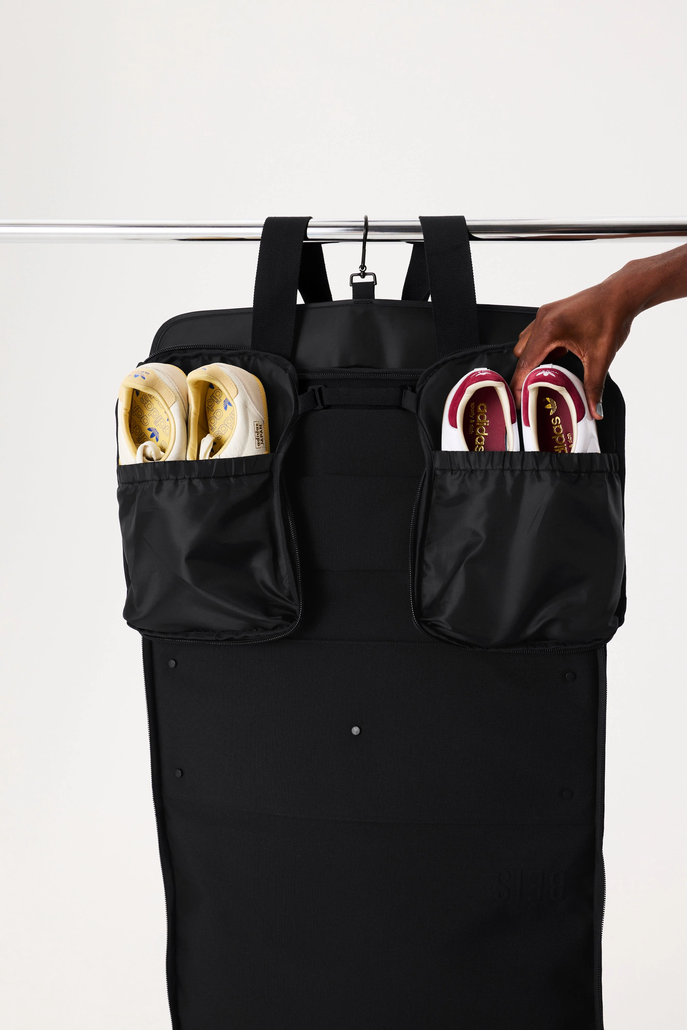The Garment Duffle Bag in Black - Image 7