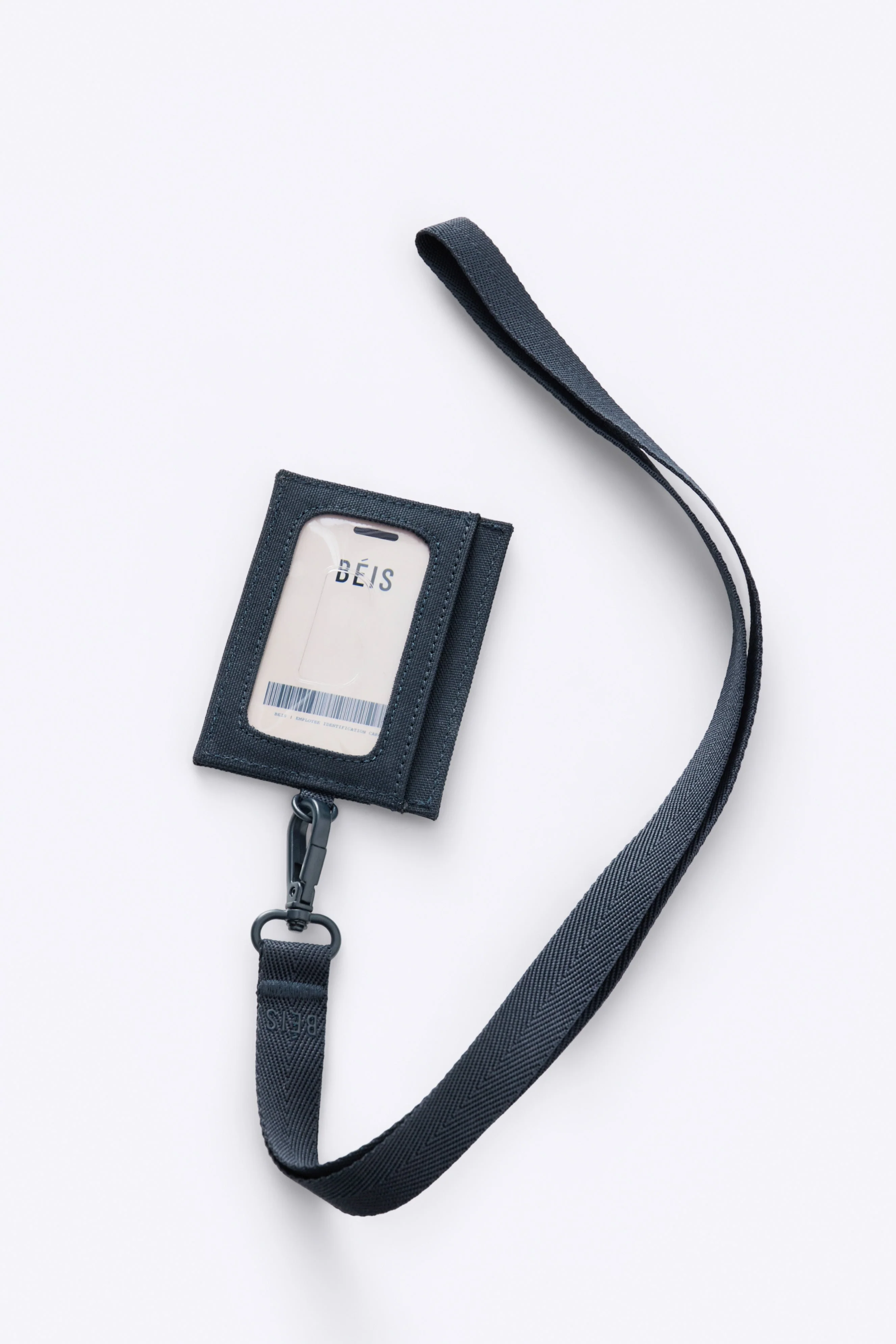 The ID Card Holder in Navy - Image 4