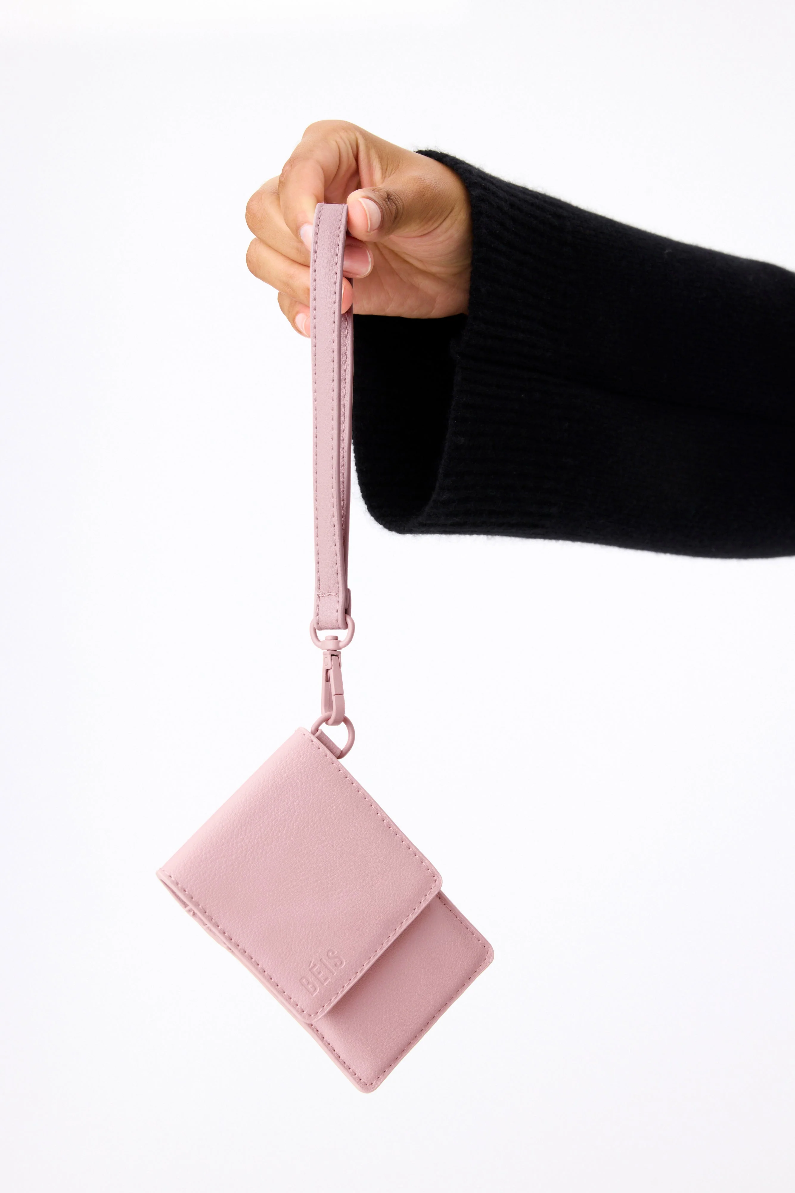 The ID Wristlet in Atlas Pink - Image 4