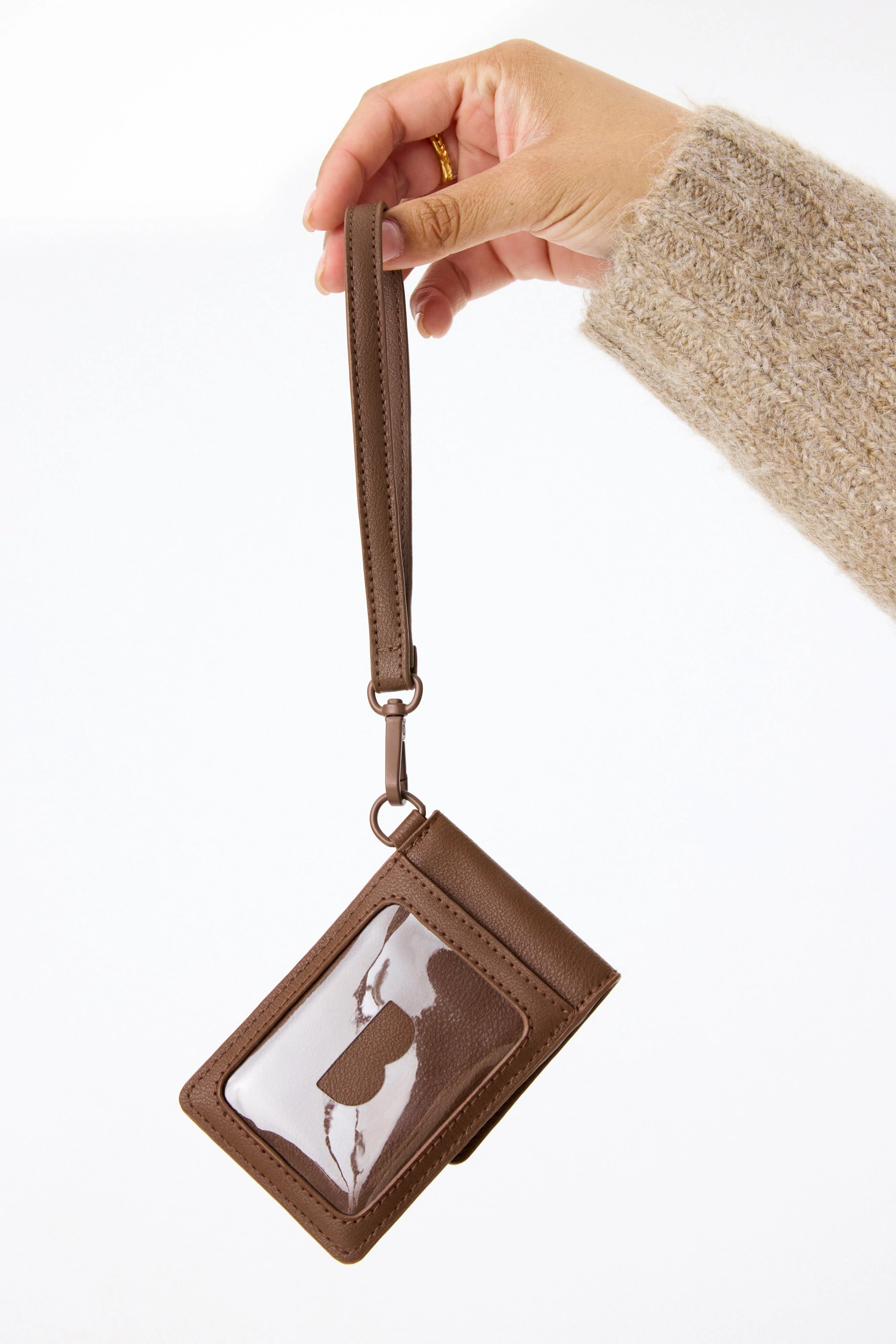 The ID Wristlet in Maple - Image 4
