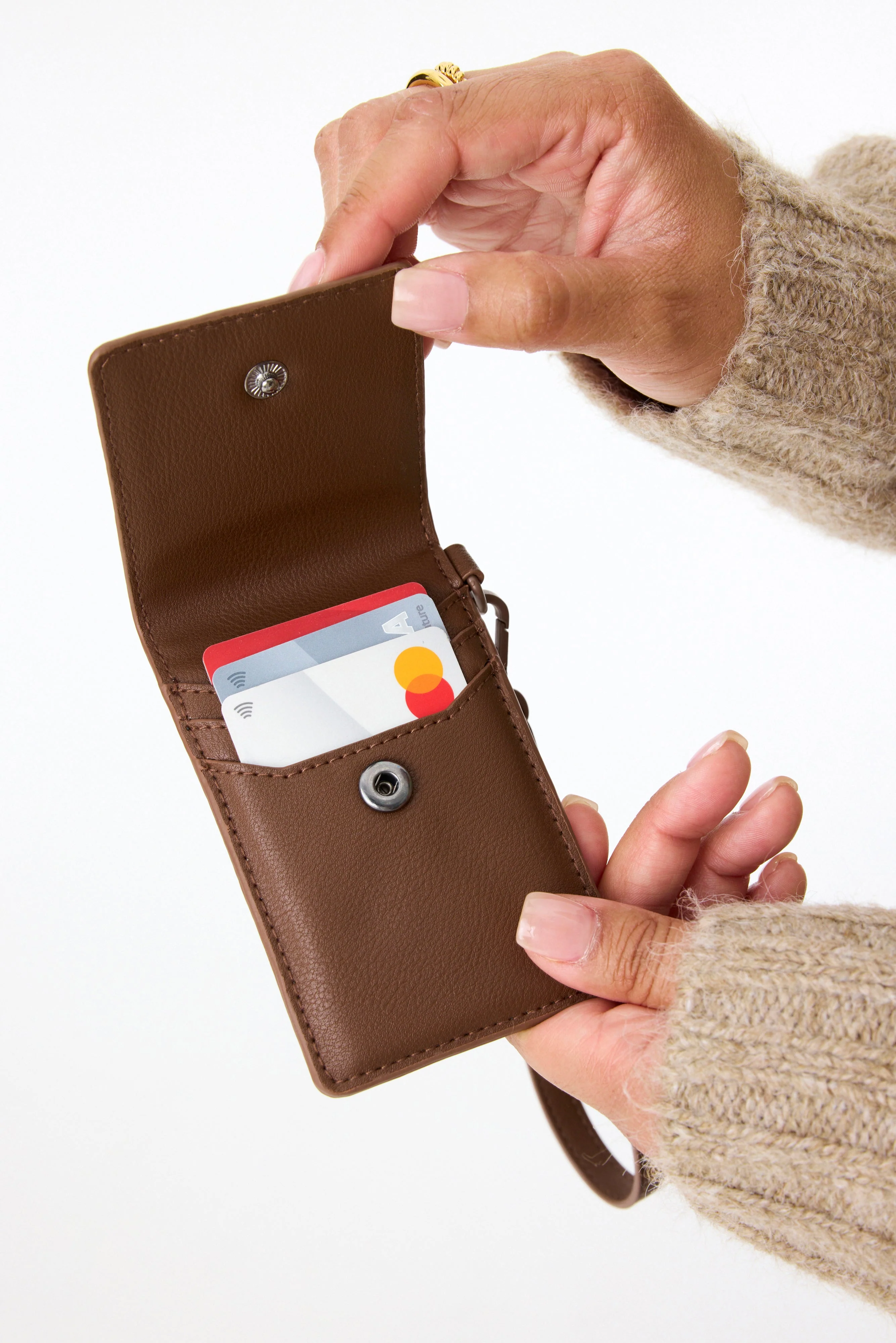 The ID Wristlet in Maple - Image 5