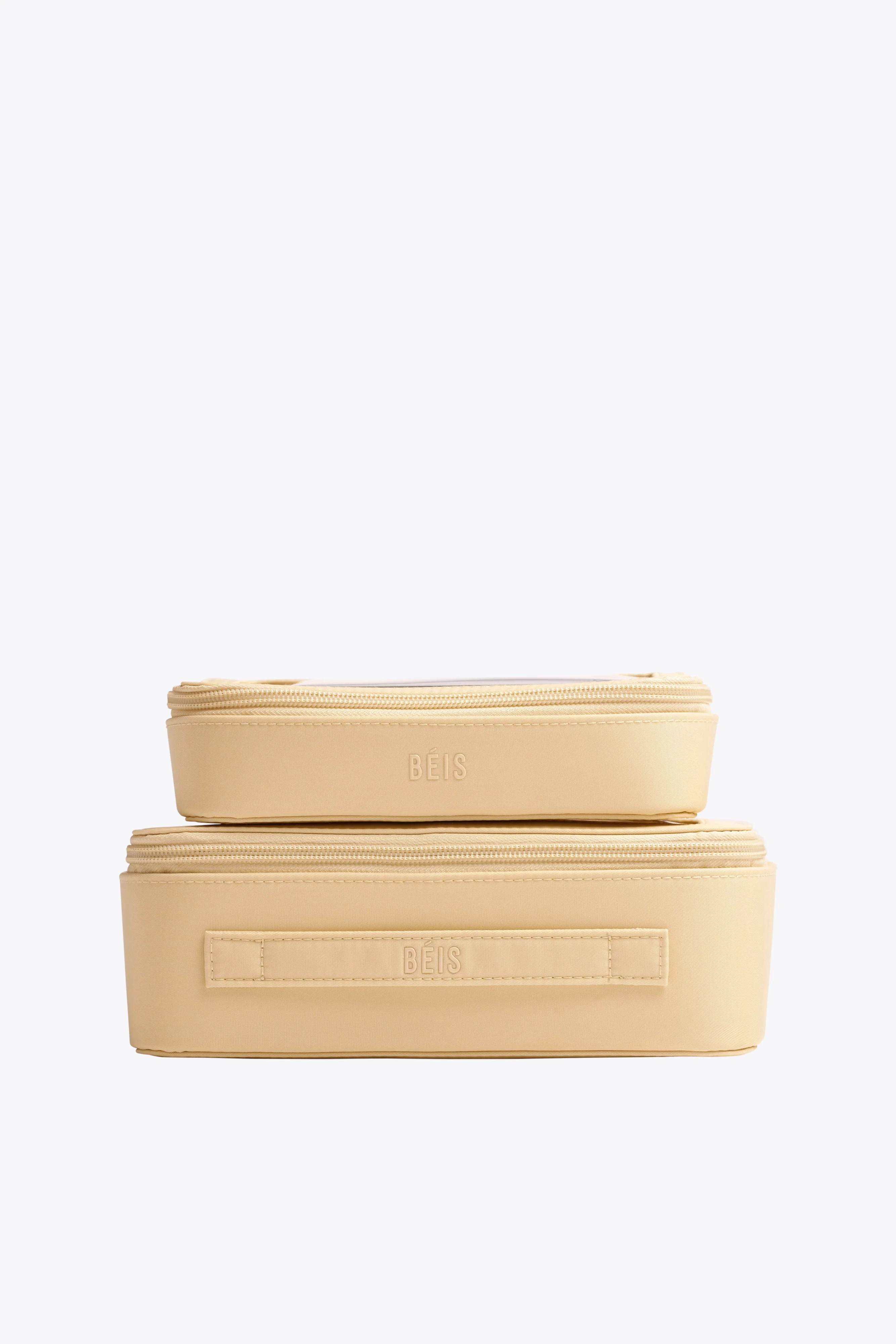 The In Flight Cosmetic Set in Beige - Image 5