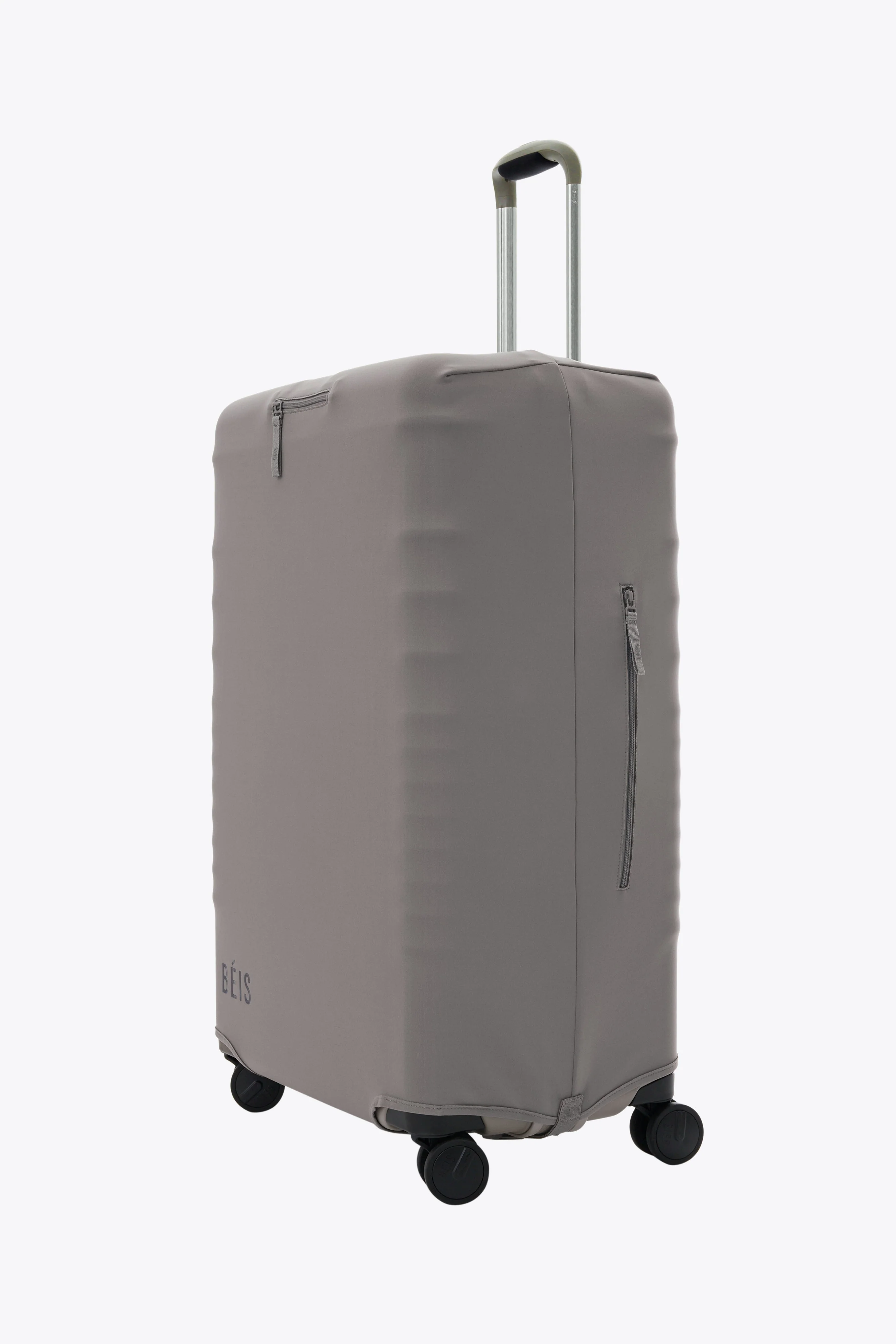 The Large Check-In Luggage Cover in Grey - Image 3