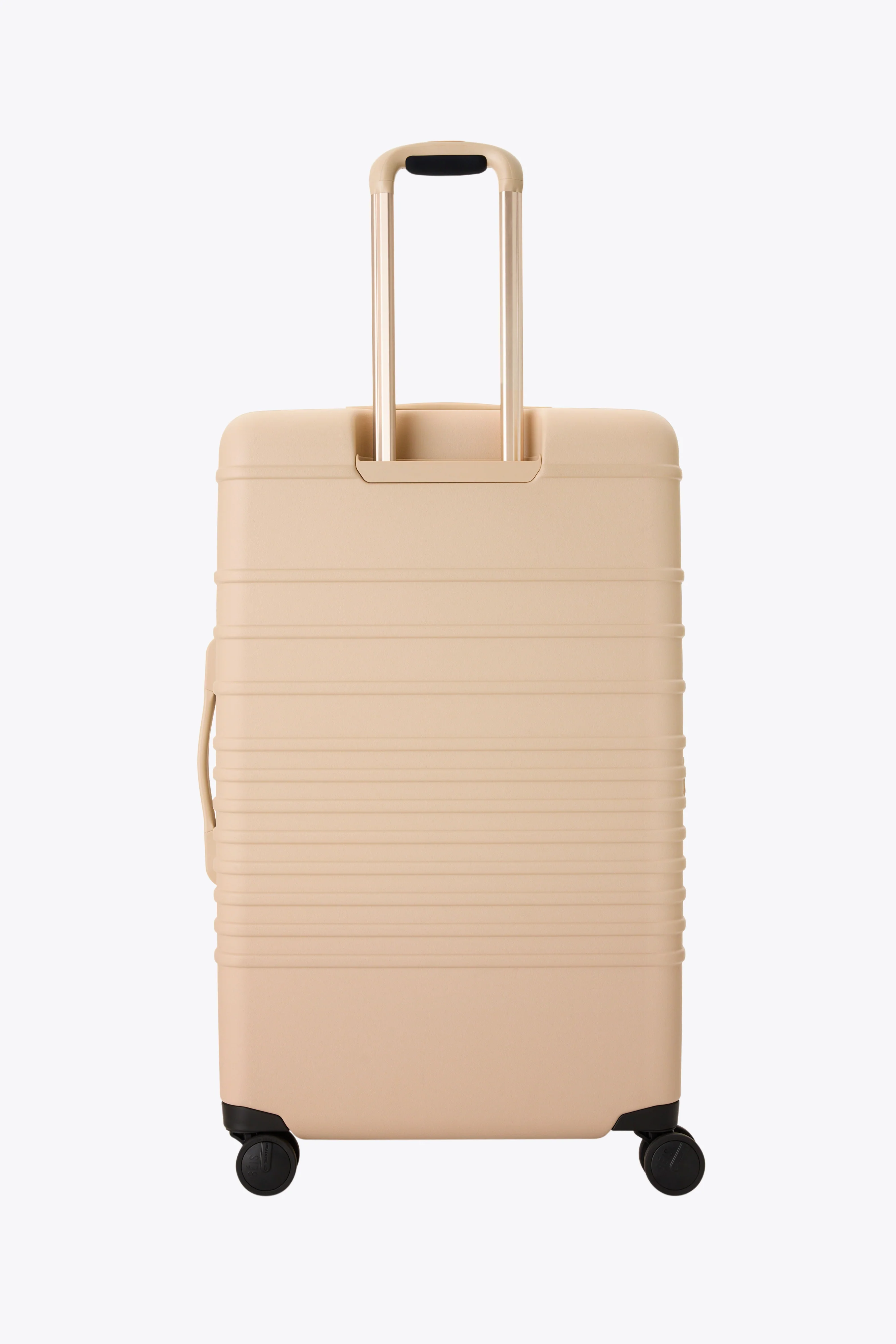 The Large Check-In Roller in Beige - Image 4