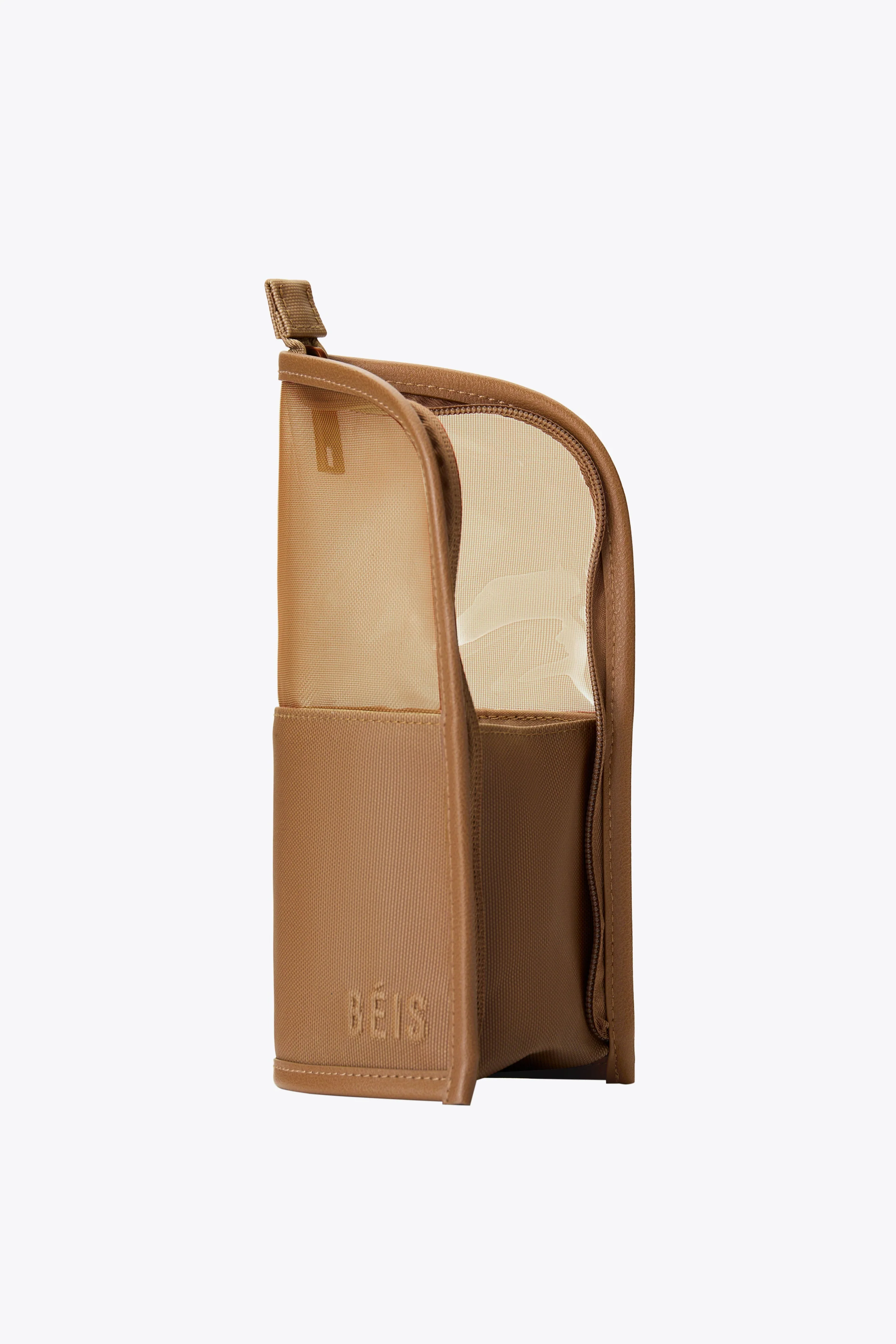 The Makeup Brush Pouch in Camel - Image 3