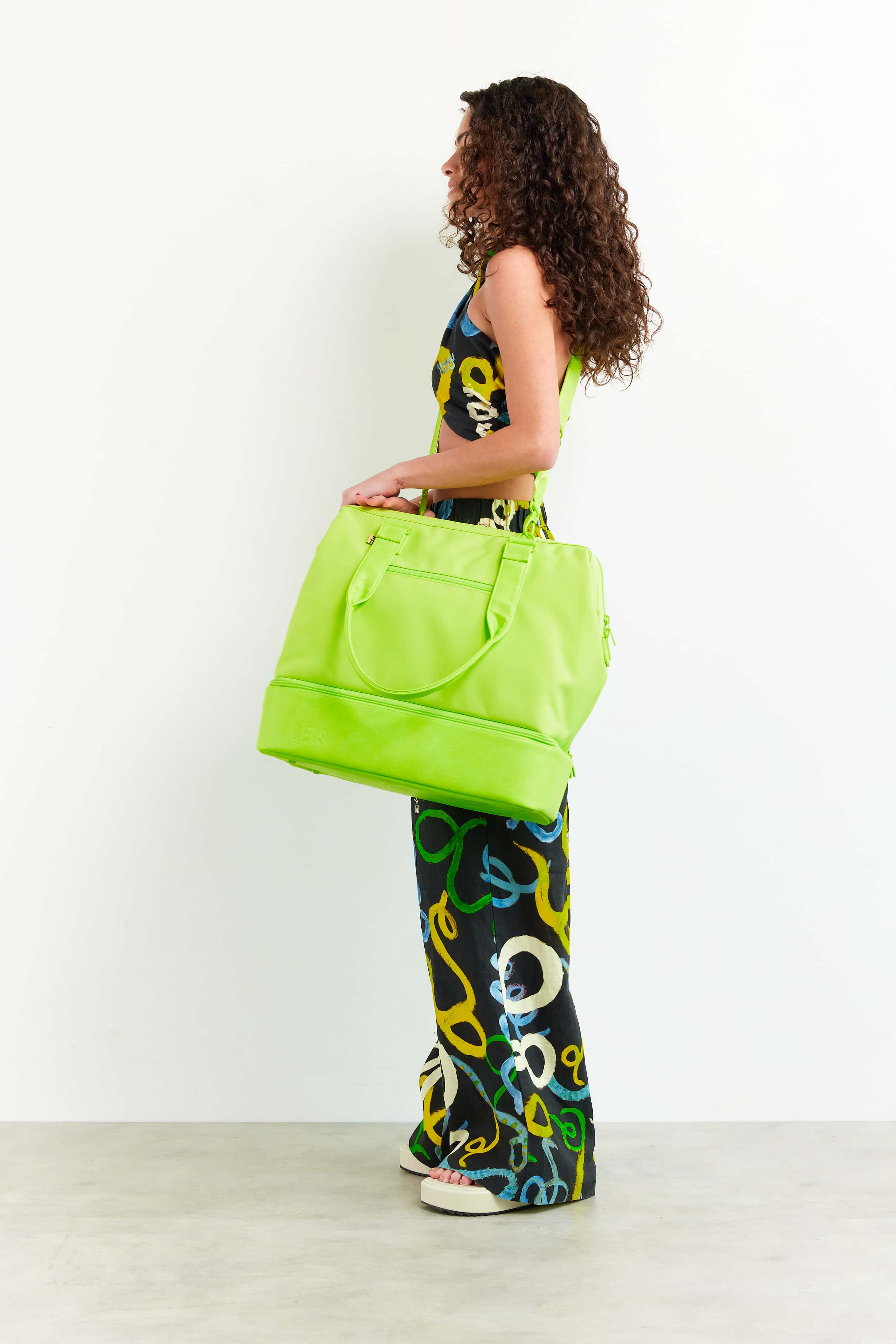 The Mini Weekender in Citron - Image 4